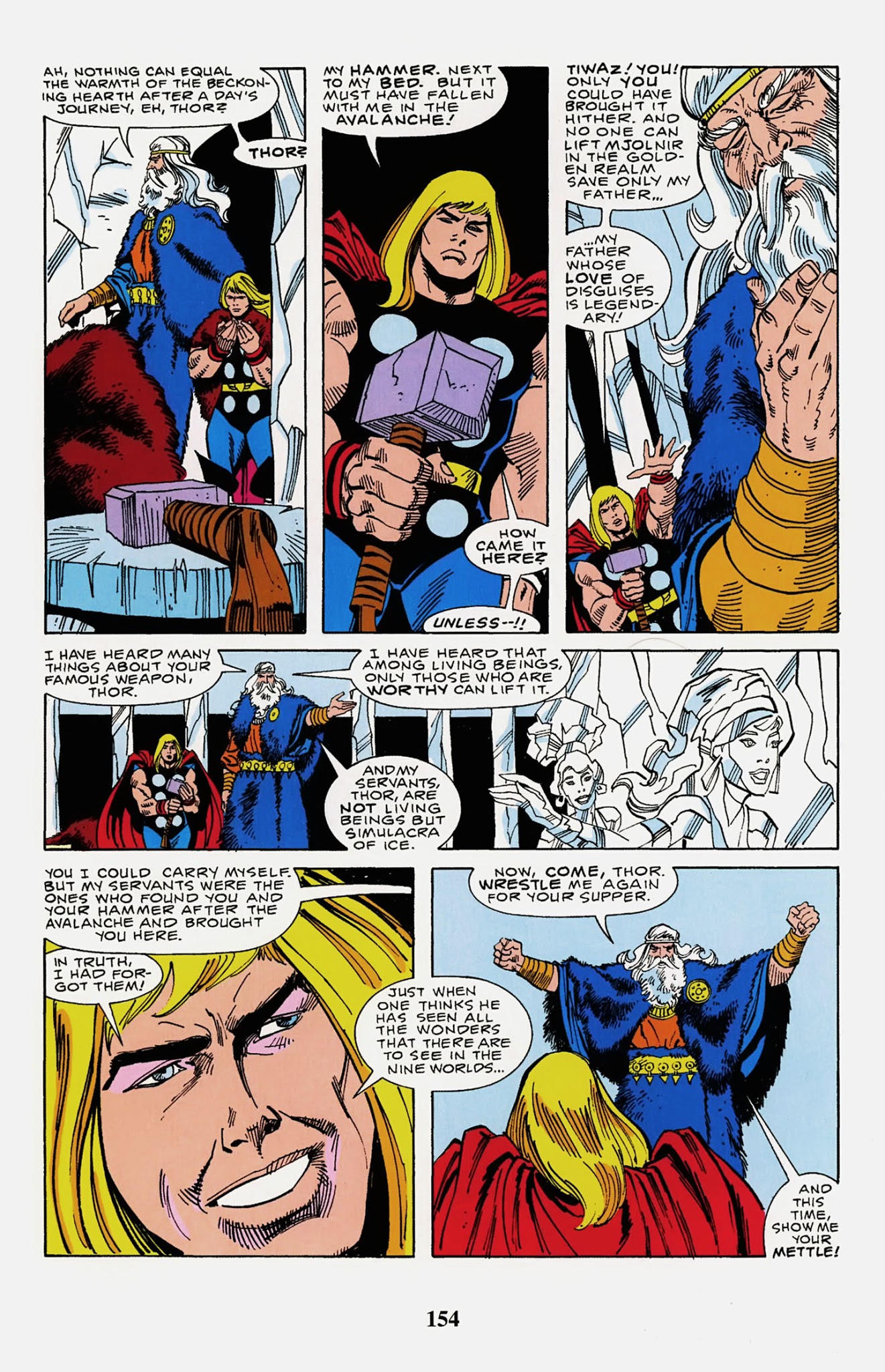 Read online Thor Visionaries: Walter Simonson comic -  Issue # TPB 2 - 156