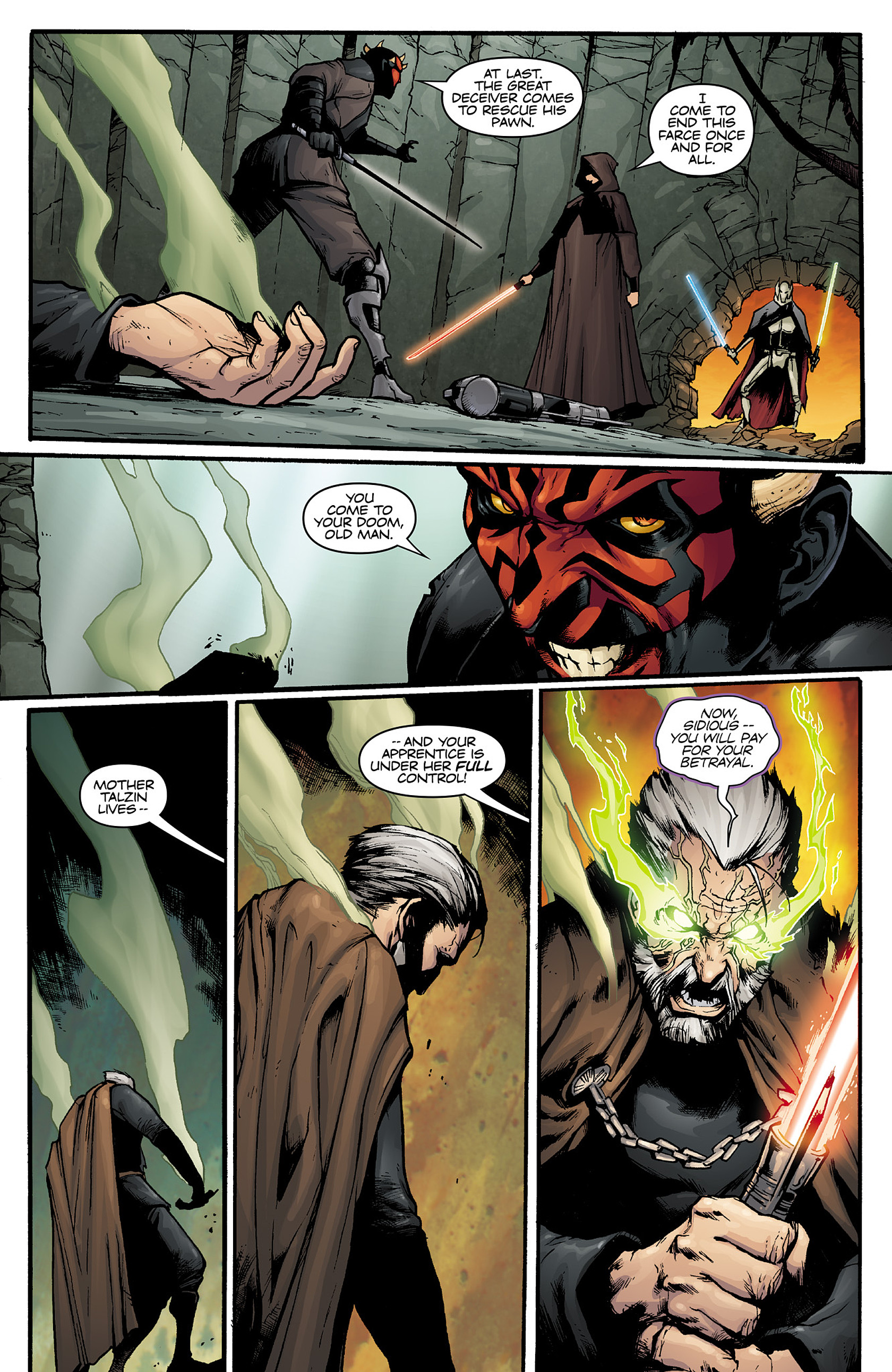Read online Star Wars: Darth Maul - Son of Dathomir comic -  Issue #4 - 12