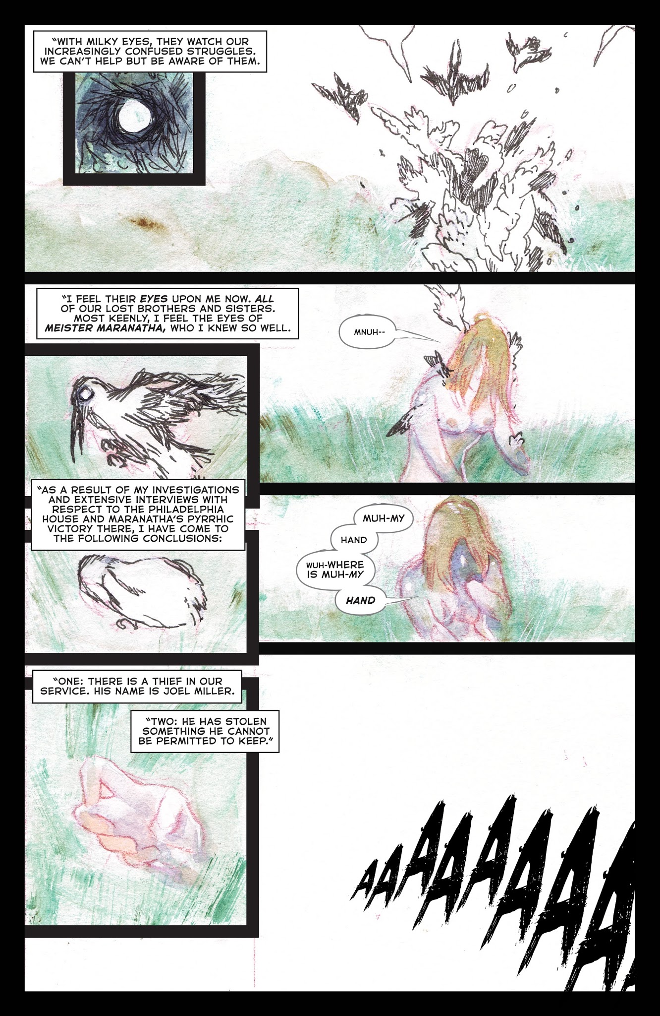 Read online Underwinter: A Field of Feathers comic -  Issue #3 - 4