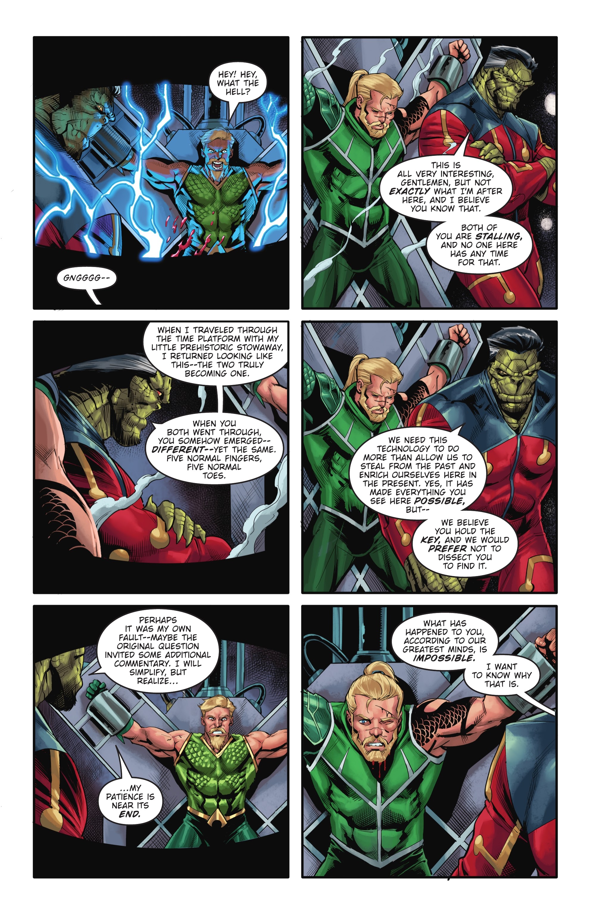 Read online Aquaman/Green Arrow - Deep Target comic -  Issue #3 - 11