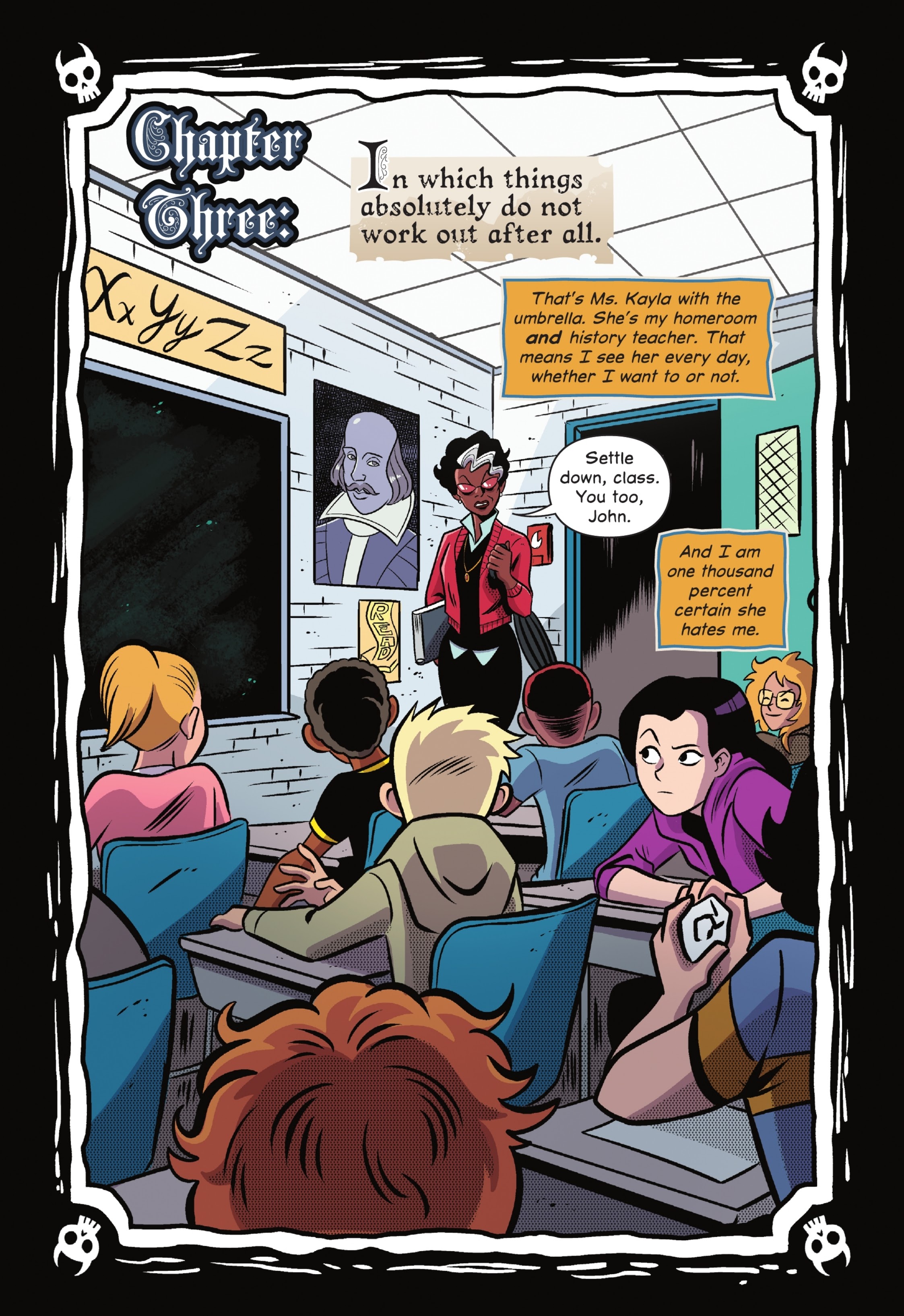 Read online The Mystery of the Meanest Teacher: A Johnny Constantine Graphic Novel comic -  Issue # TPB (Part 1) - 49