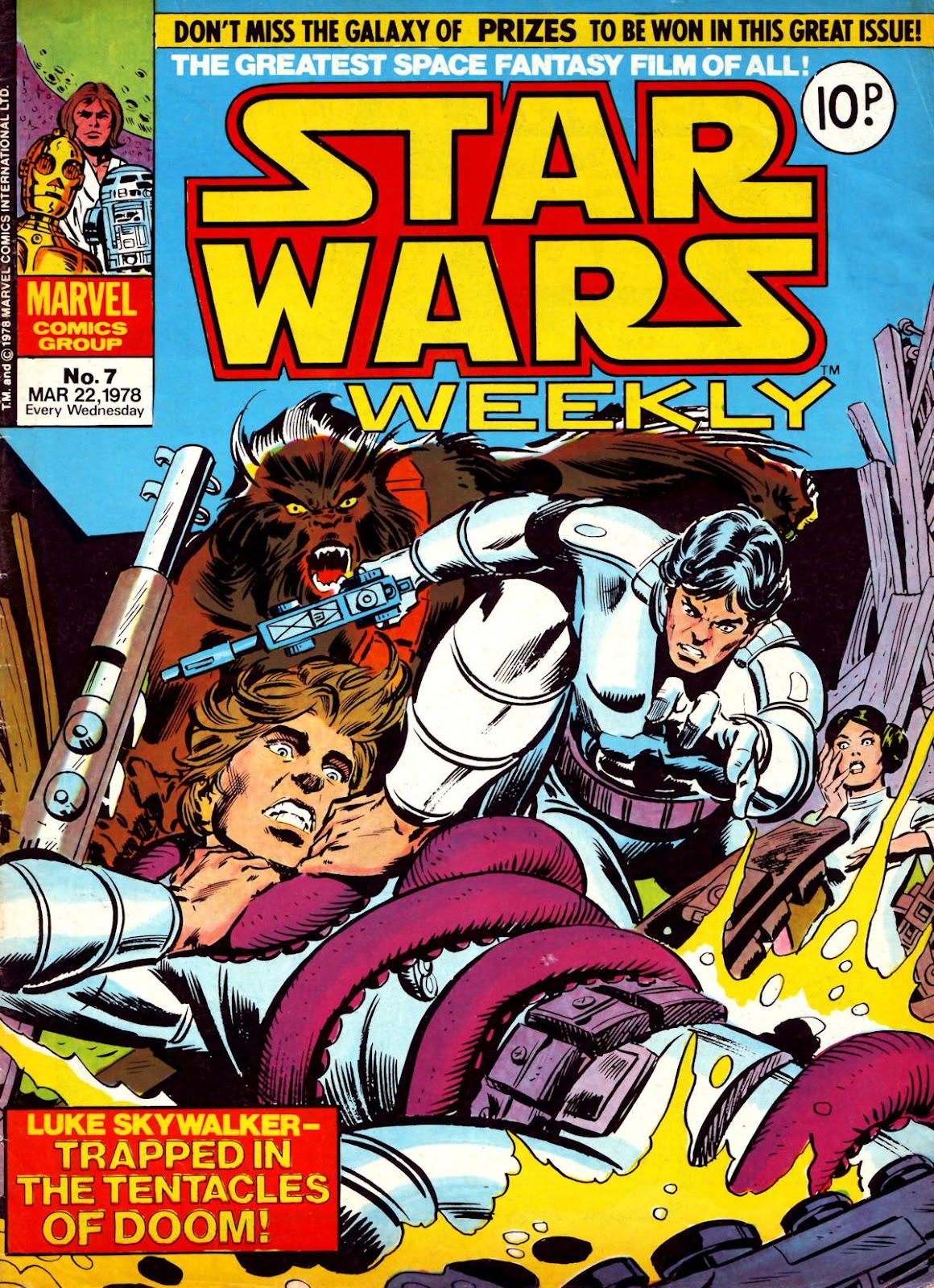 Star Wars Weekly issue 7 - Page 1