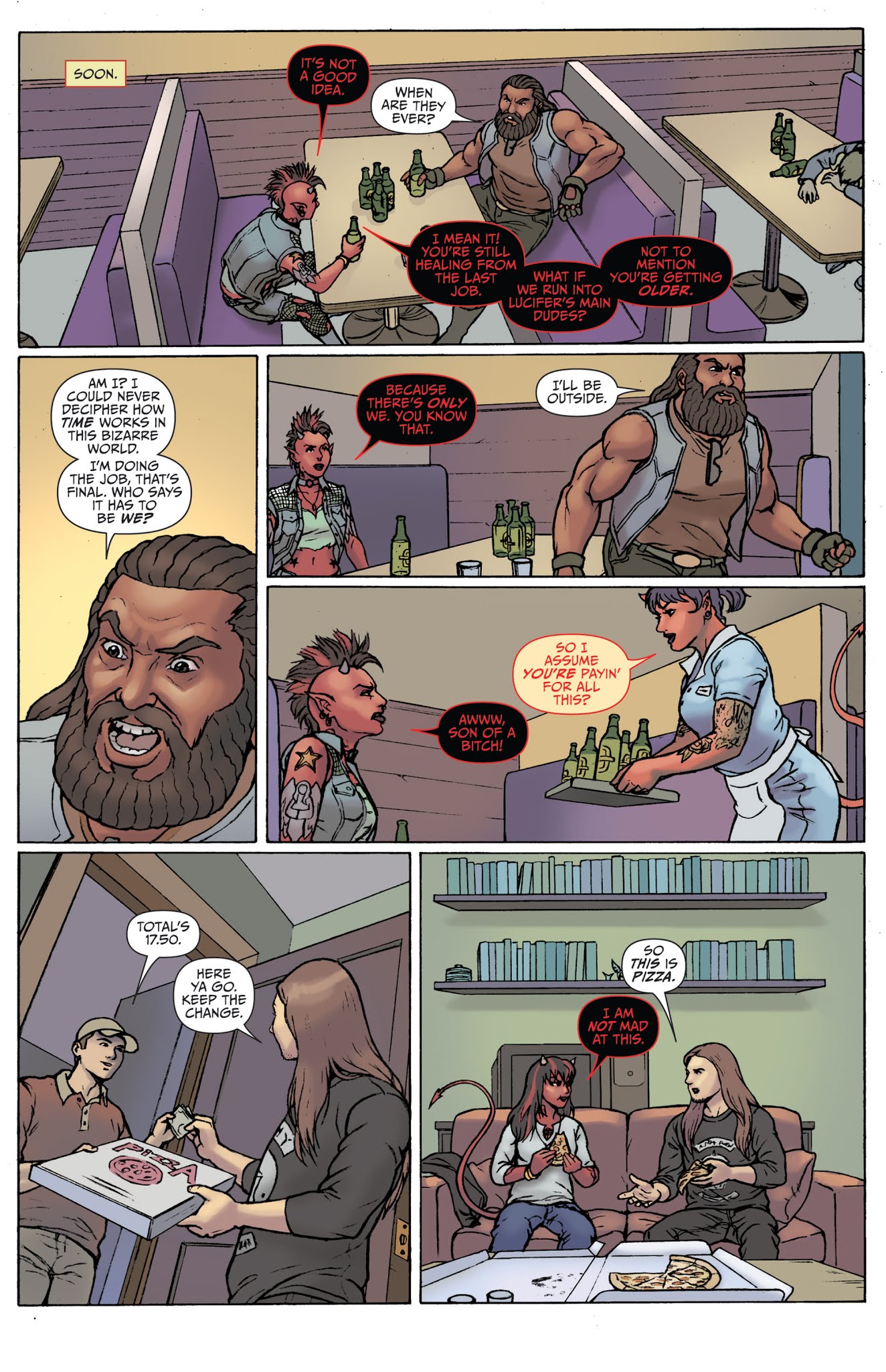 Read online Mercy Sparx Year One comic -  Issue #3 - 14