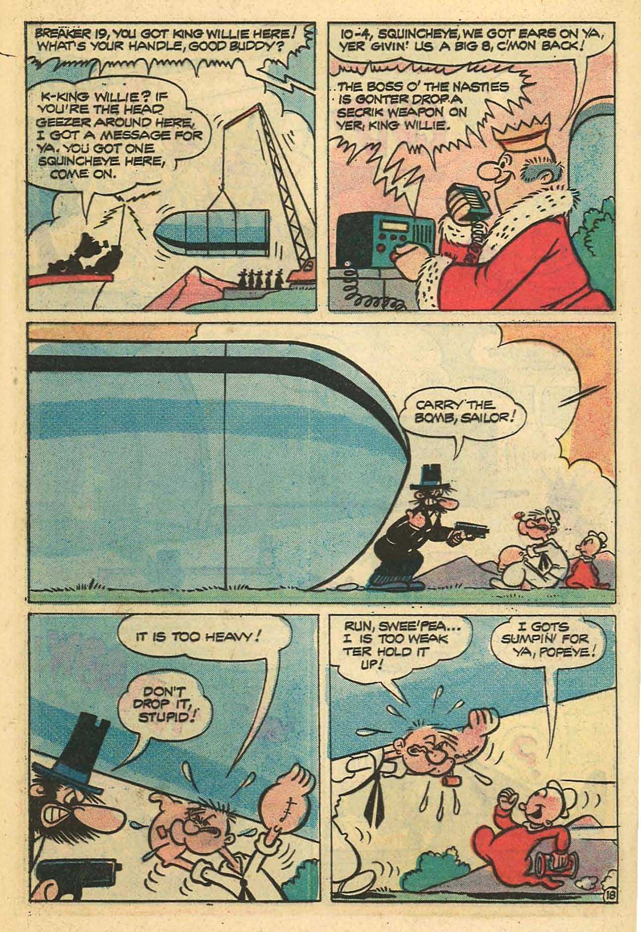 Read online Popeye (1948) comic -  Issue #138 - 25