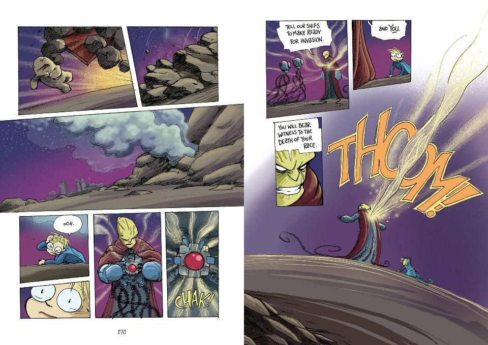 Read online The Return of Zita the Spacegirl comic -  Issue # TPB - 89