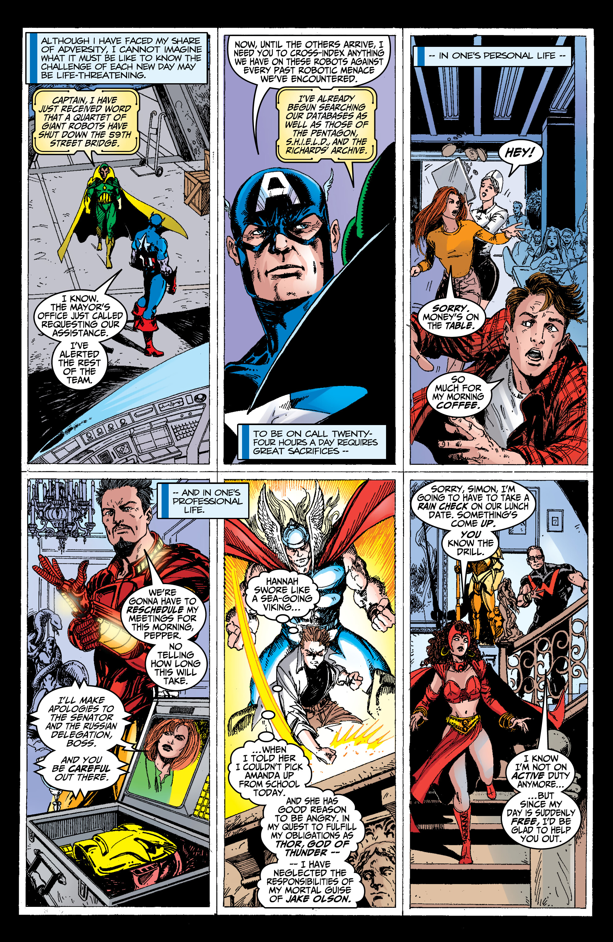 Read online Avengers By Kurt Busiek & George Perez Omnibus comic -  Issue # TPB (Part 8) - 99