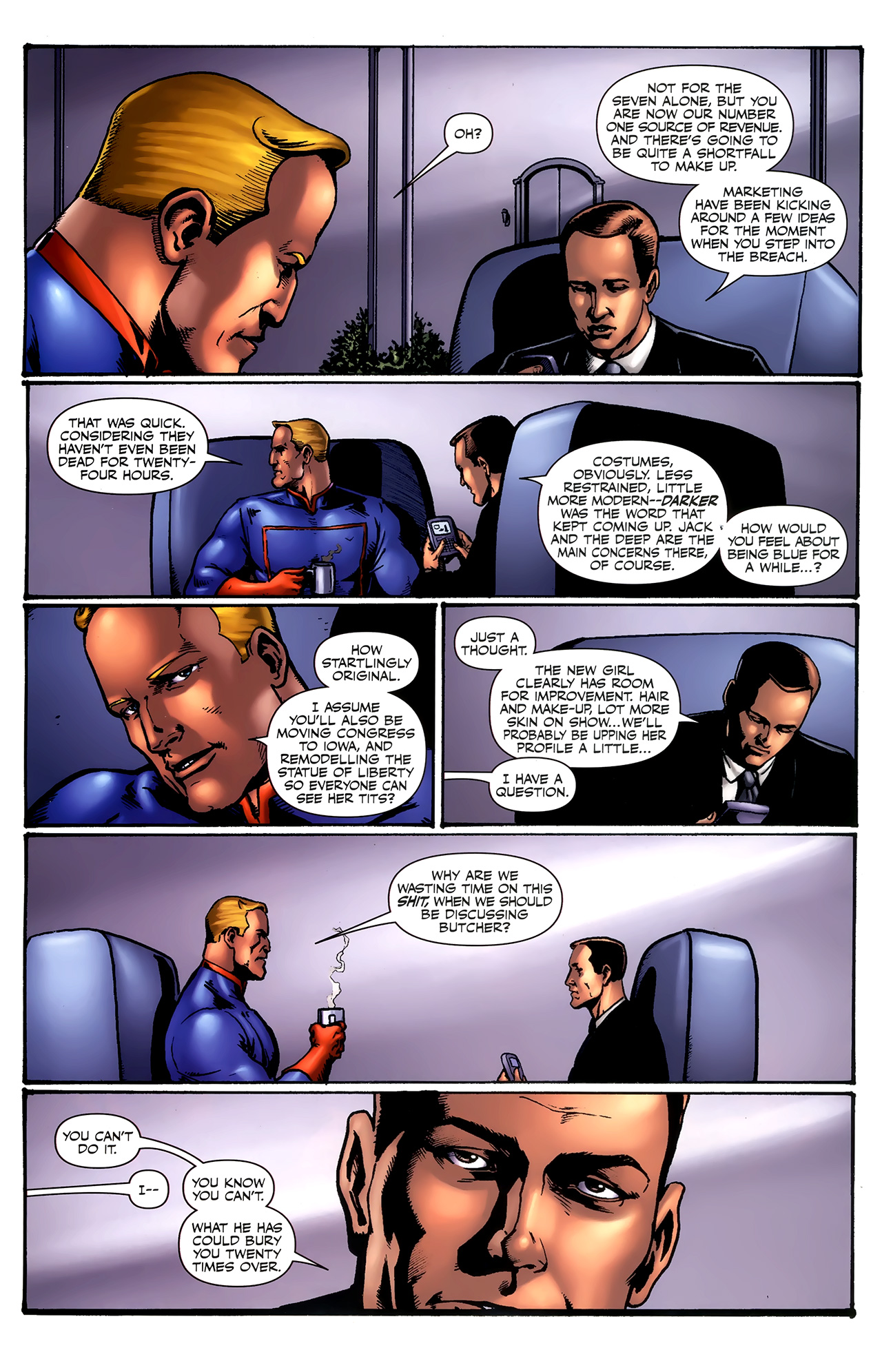 Read online The Boys comic -  Issue #30 - 21