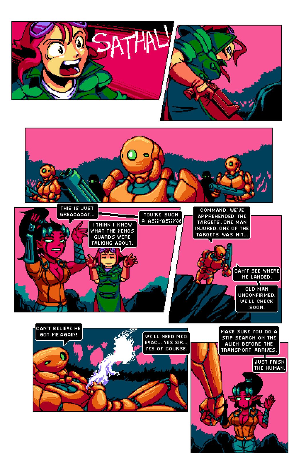 Read online Nova Phase comic -  Issue #3 - 25