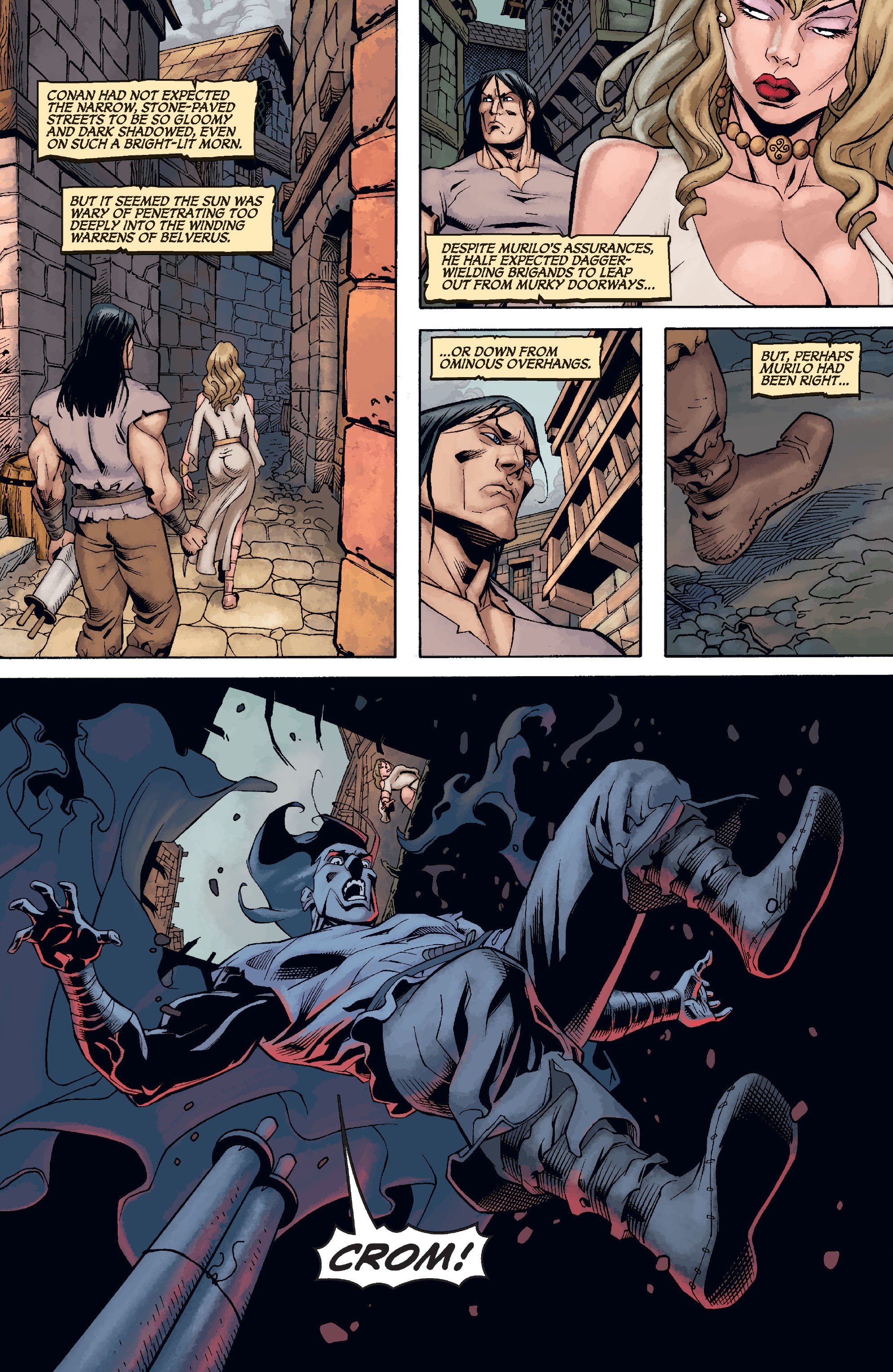 Read online Conan Chronicles Epic Collection comic -  Issue # TPB Horrors Beneath the Stones (Part 1) - 77