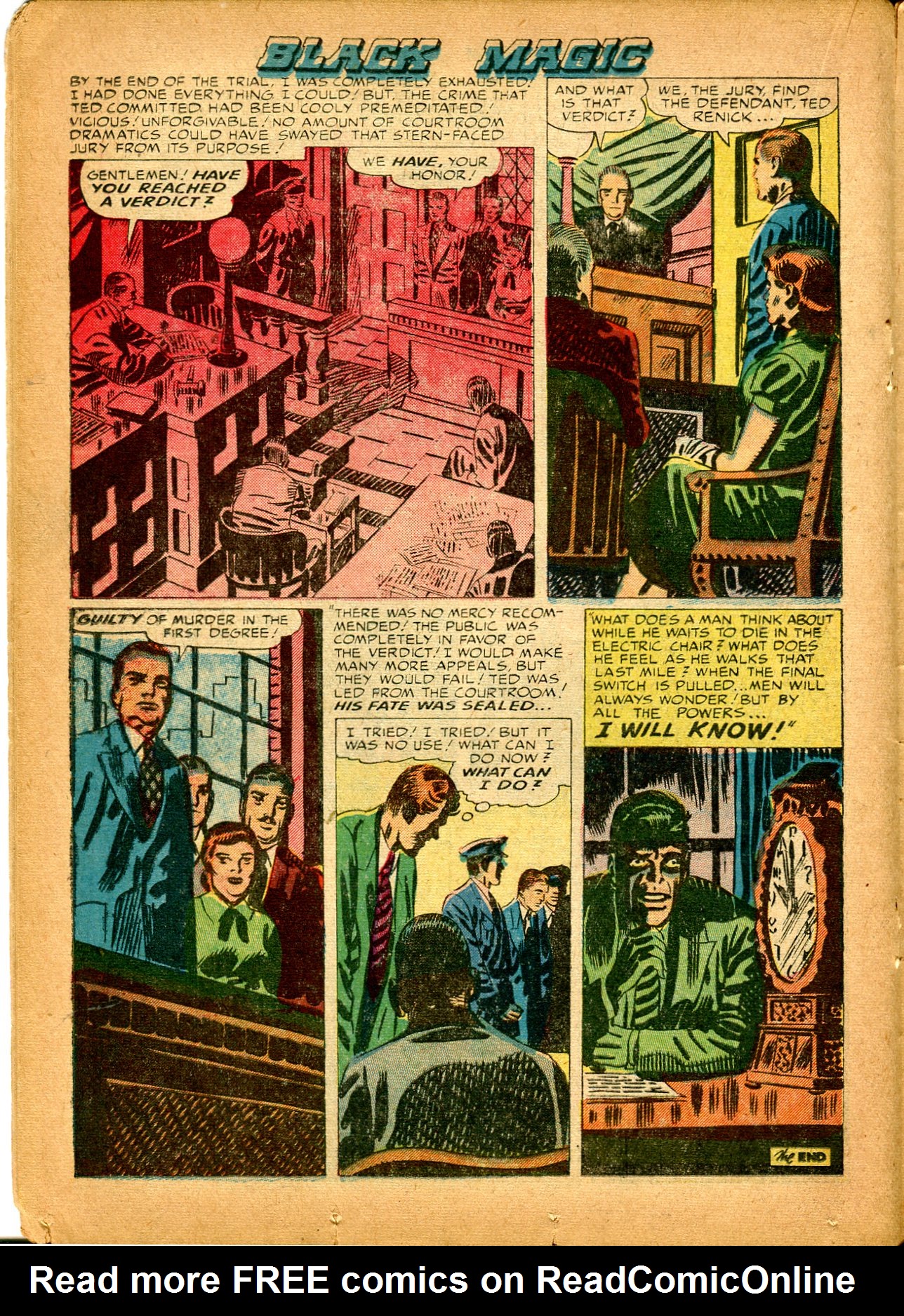Read online Black Magic (1950) comic -  Issue #8 - 20