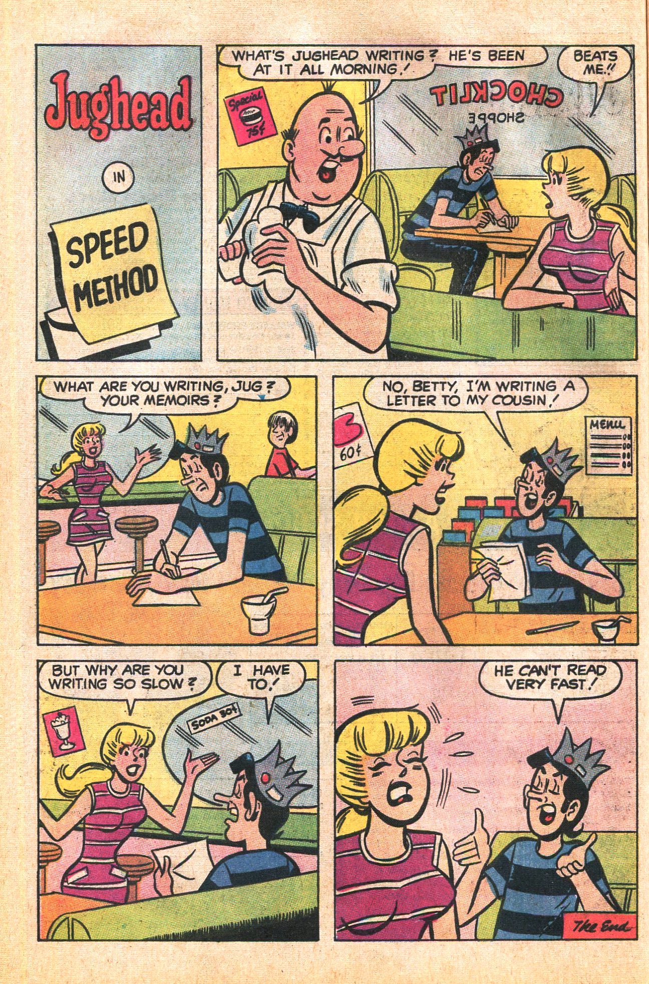 Read online Jughead's Jokes comic -  Issue #14 - 60