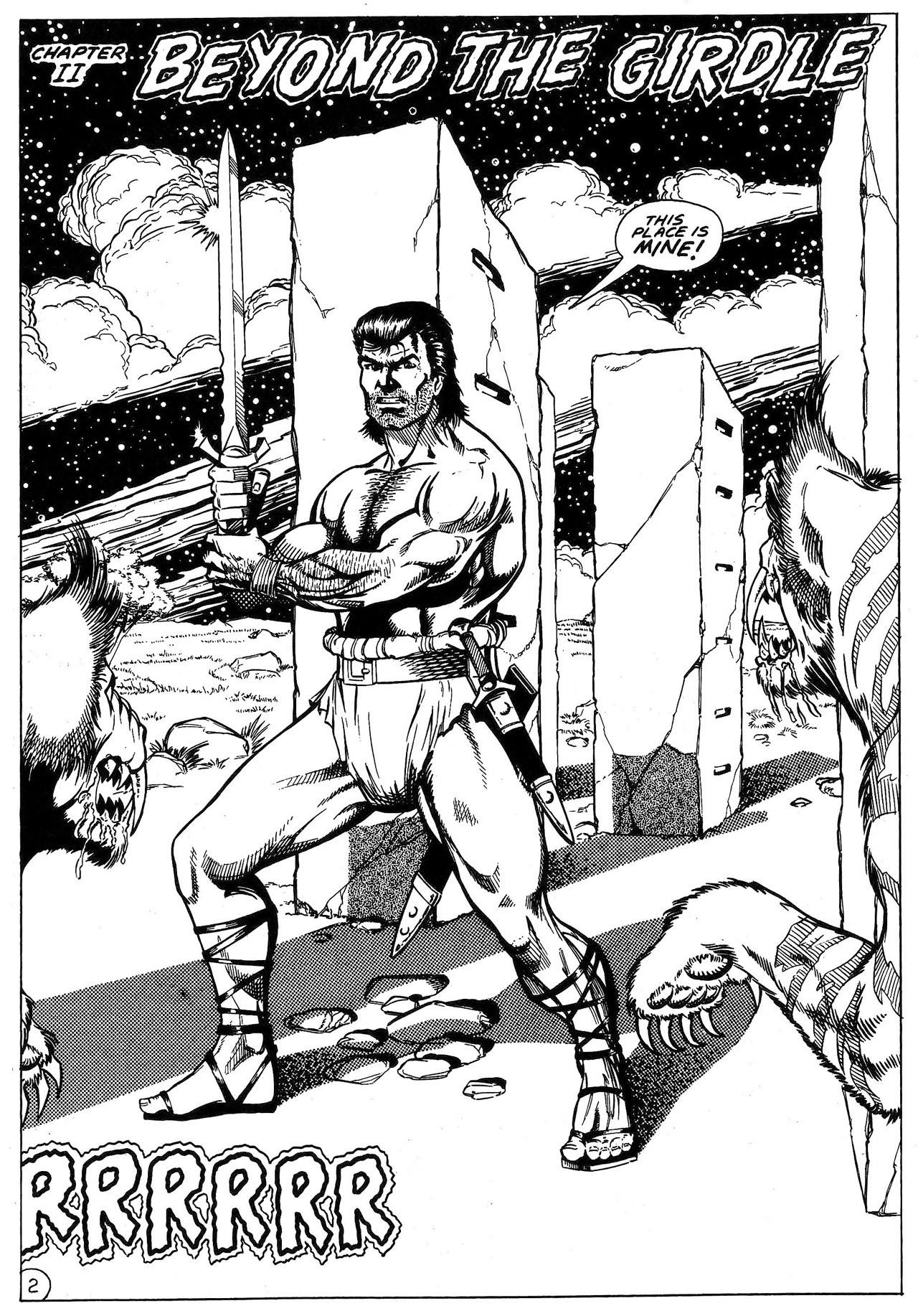 Read online Ironhand of Almuric comic -  Issue #2 - 4