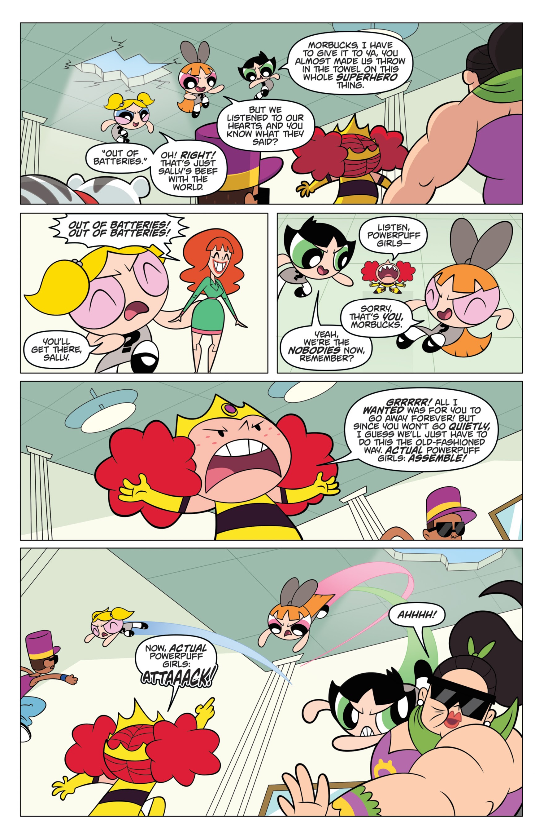 Read online The Powerpuff Girls: Bureau of Bad comic -  Issue # _TPB - 21