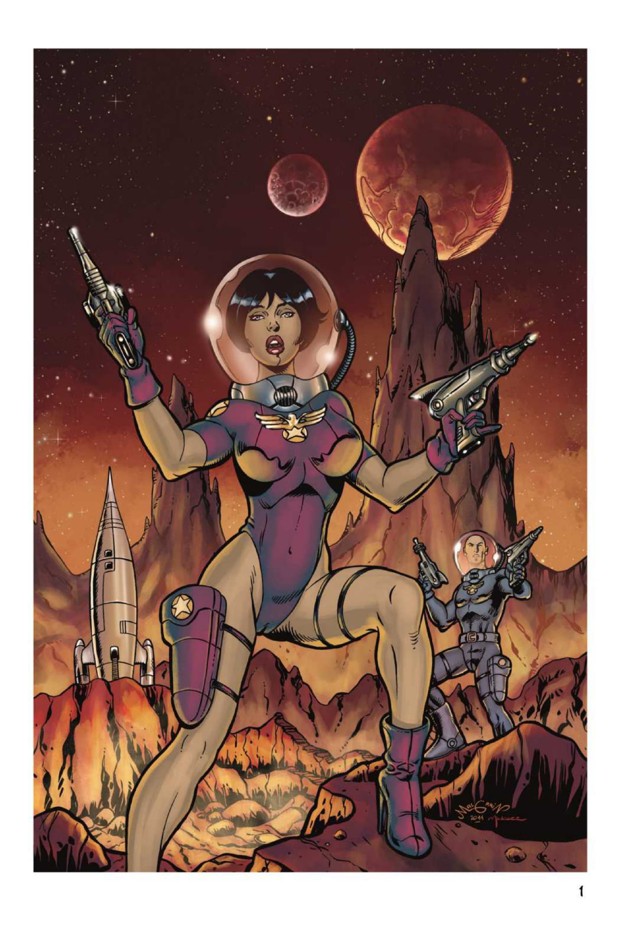 Read online The Art of Chris Malgrain comic -  Issue #7 - 3