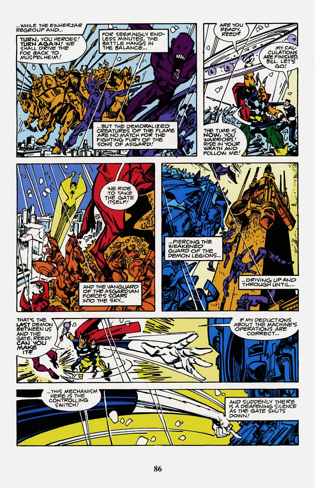 Read online Thor Visionaries: Walter Simonson comic -  Issue # TPB 2 - 88