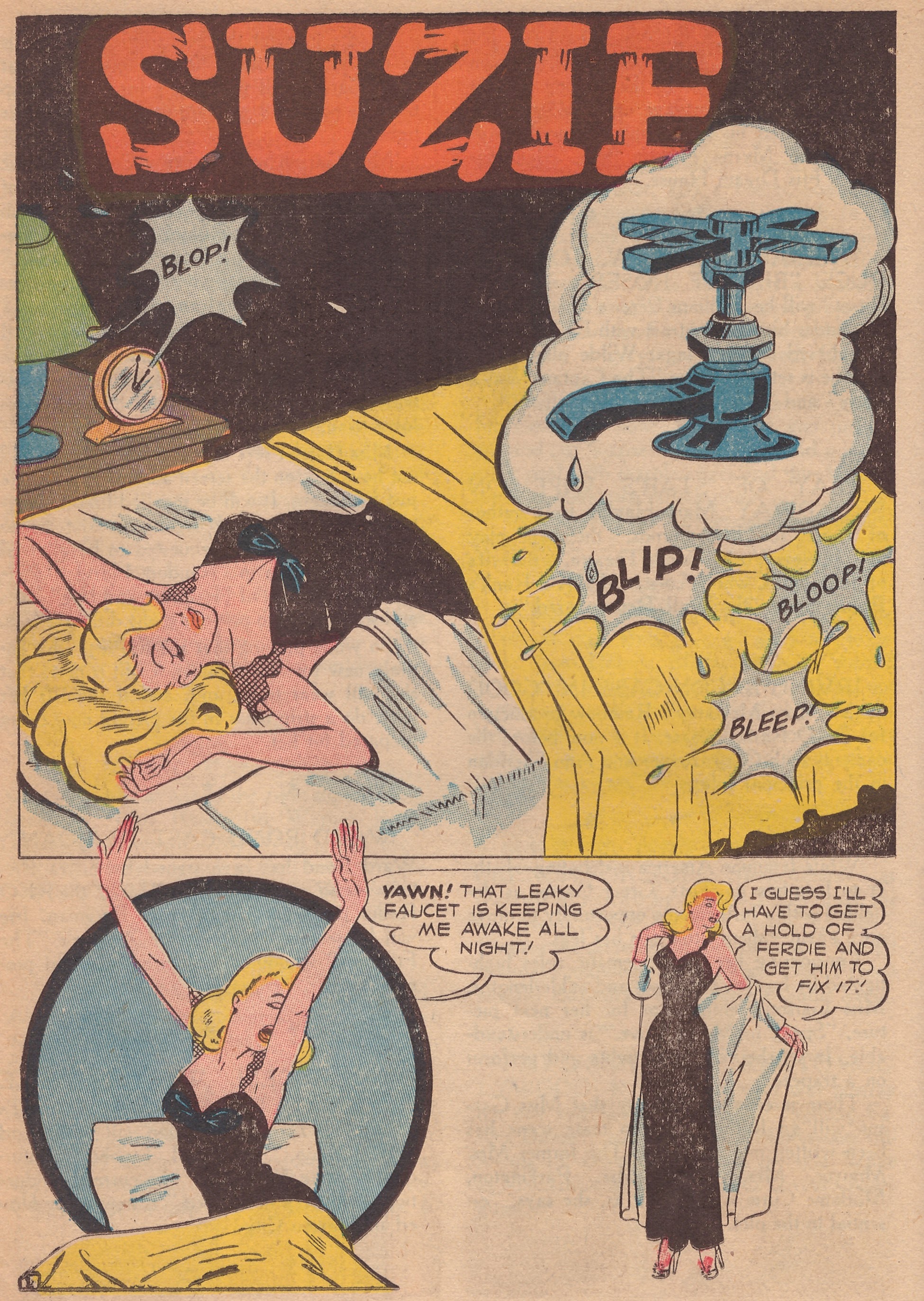 Read online Suzie Comics comic -  Issue #61 - 36