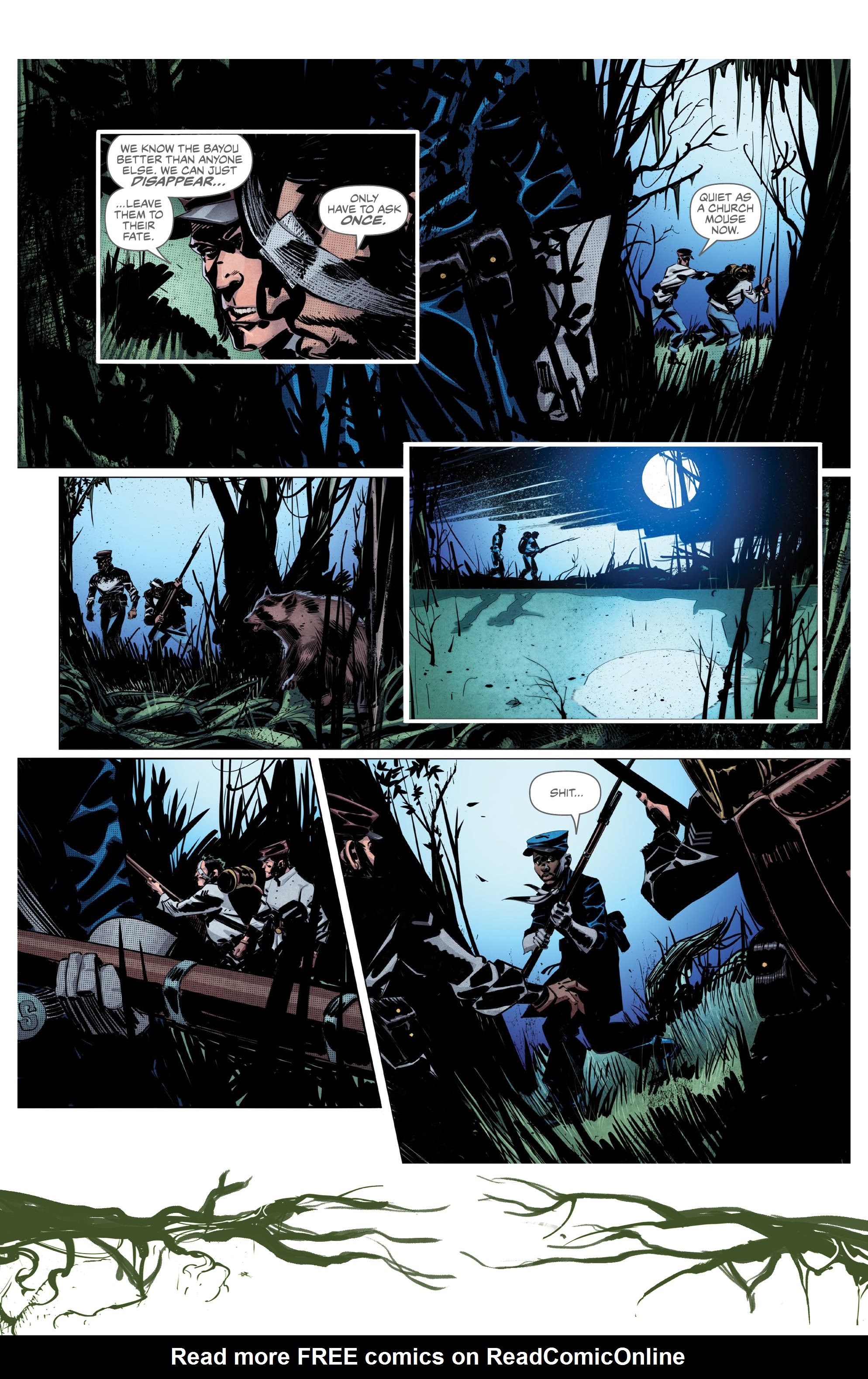 Read online Swamp God comic -  Issue #3 - 6