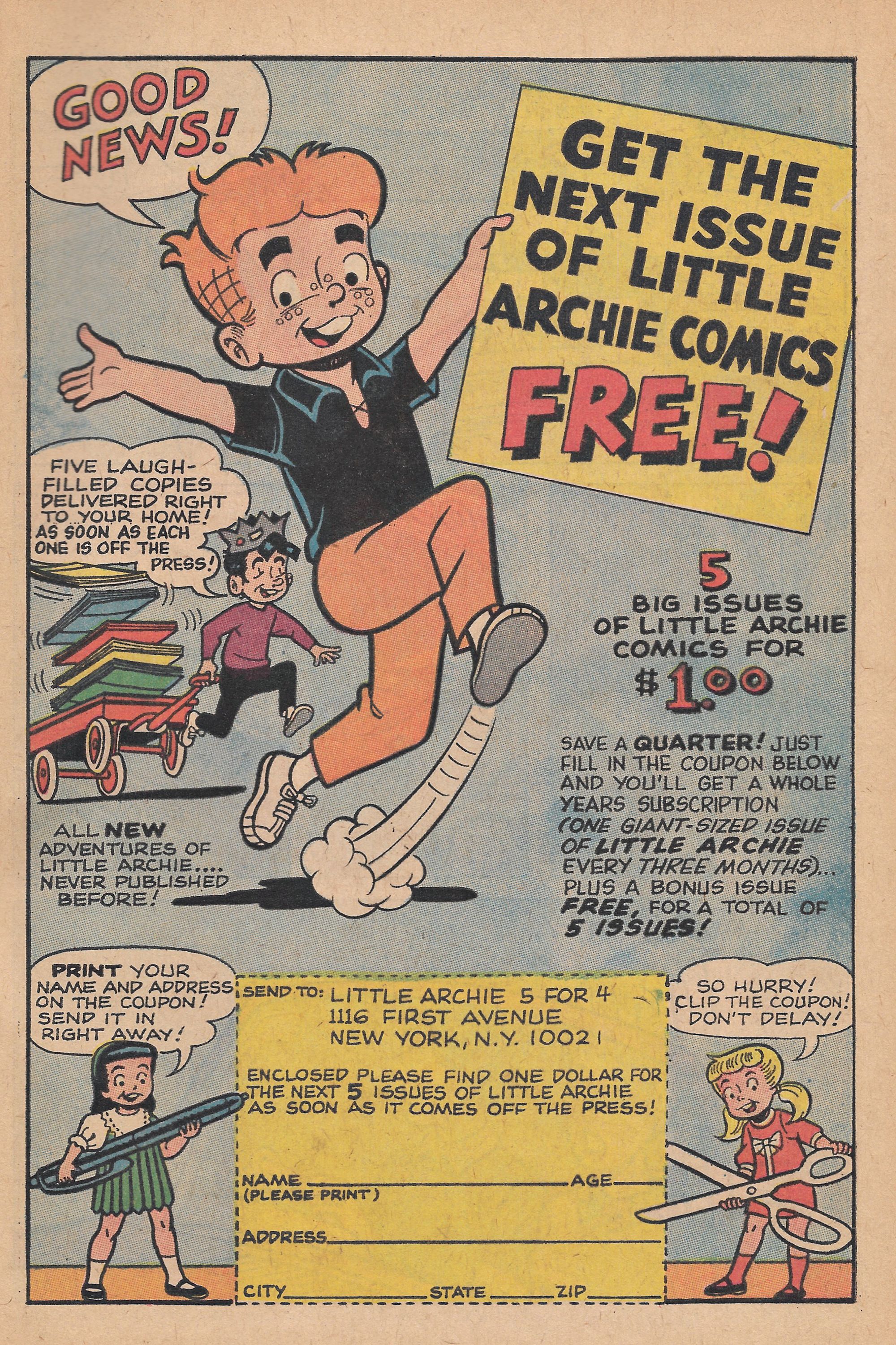 Read online Reggie's Wise Guy Jokes comic -  Issue #6 - 55