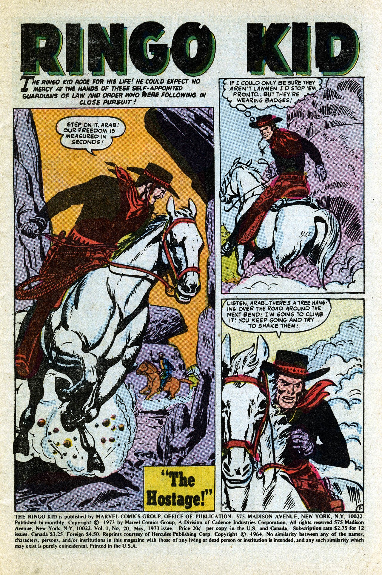 Read online Ringo Kid (1970) comic -  Issue #20 - 3