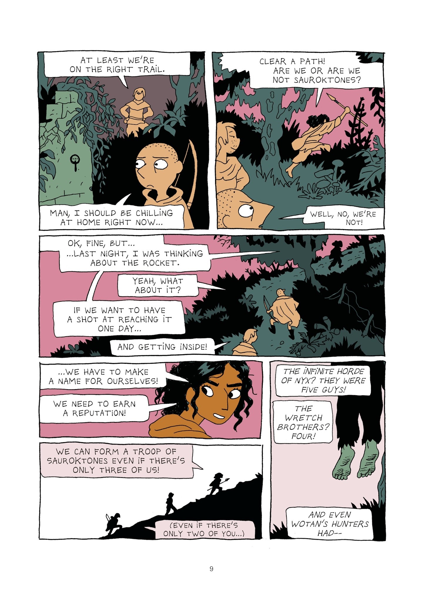 Read online The Sauroktones comic -  Issue #4 - 11