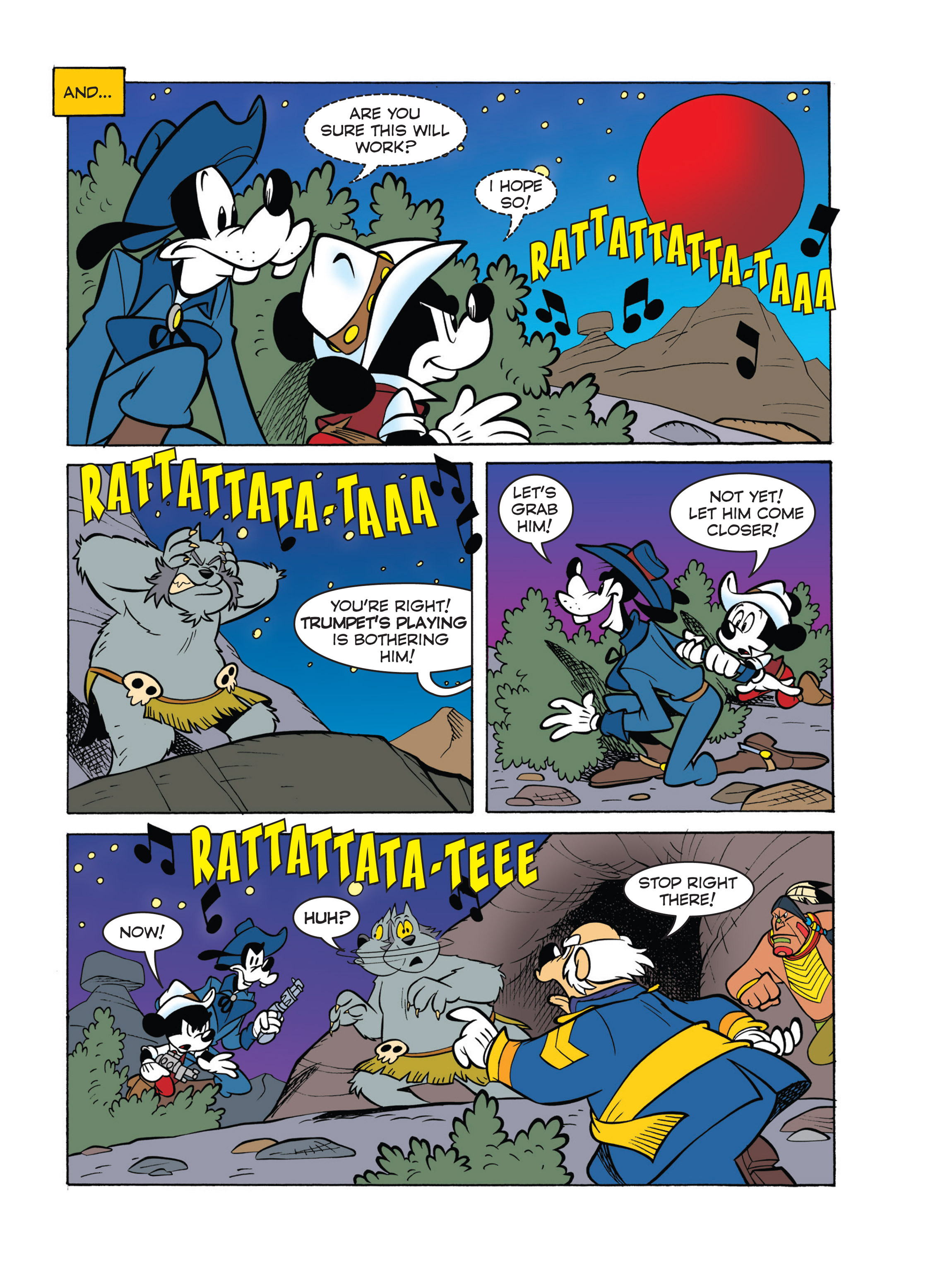 Read online Weird West Mickey: Night of the Diablero comic -  Issue # Full - 17