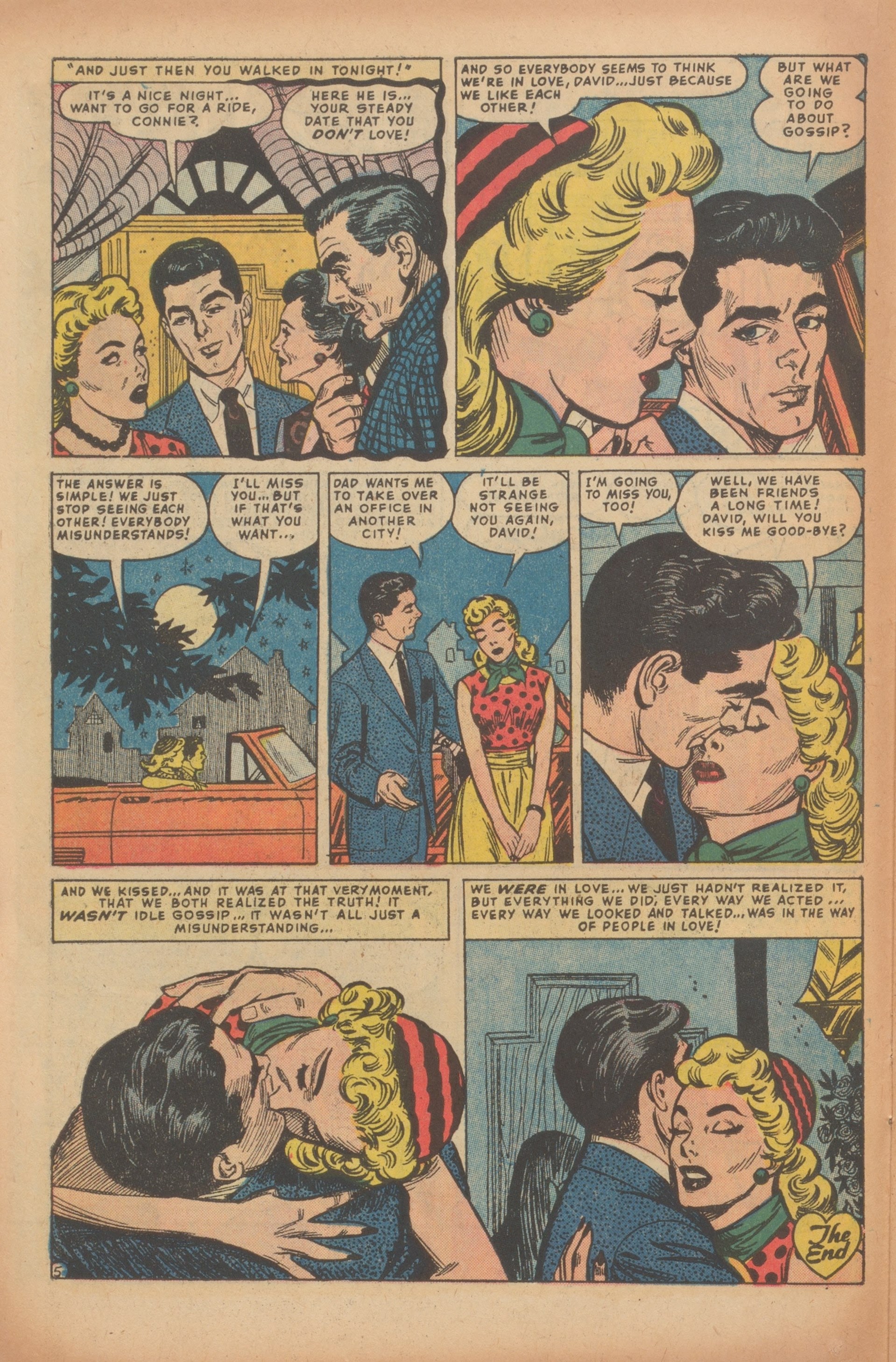 Read online Love Romances comic -  Issue #59 - 14
