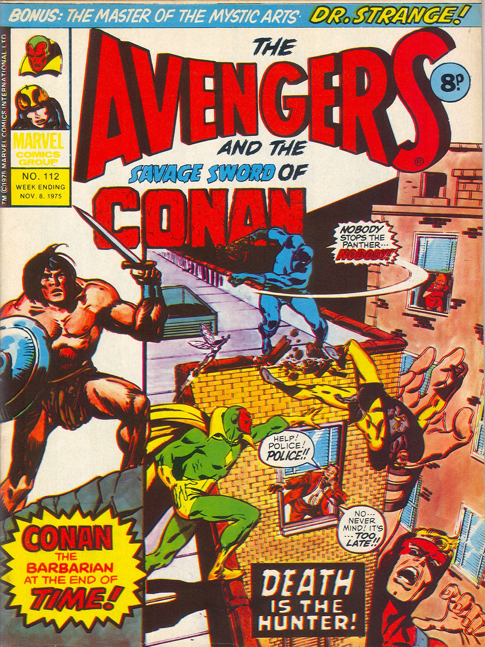 Read online The Avengers (1973) comic -  Issue #112 - 1
