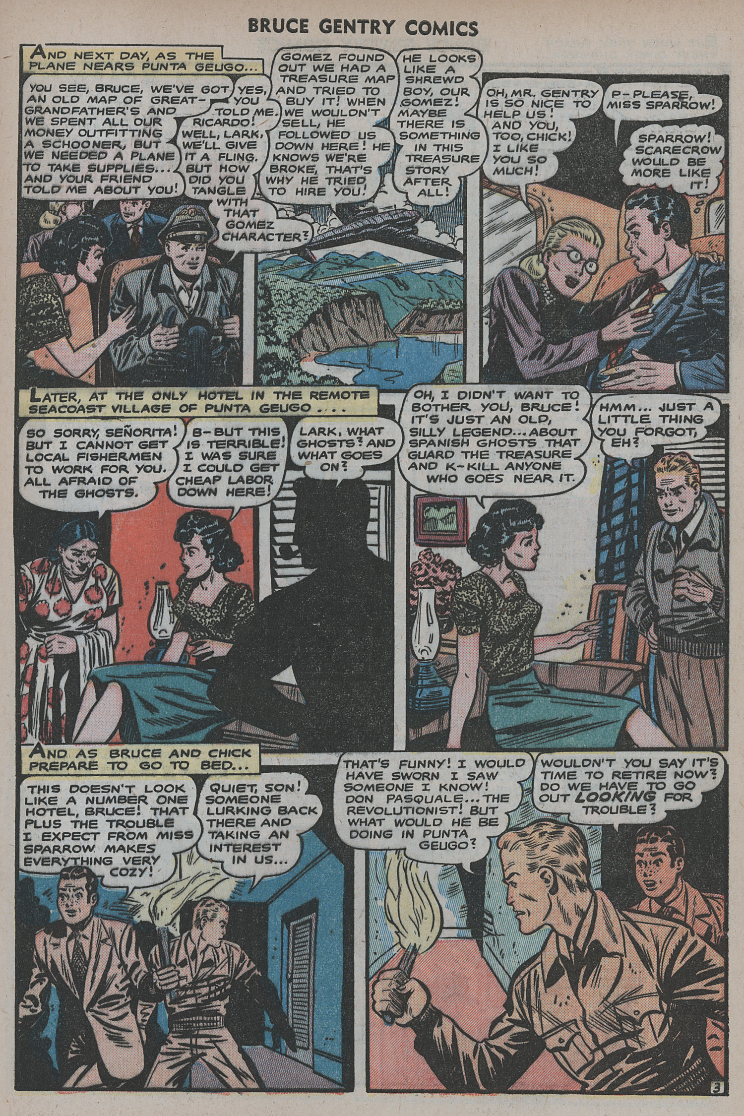 Read online Bruce Gentry comic -  Issue #8 - 5