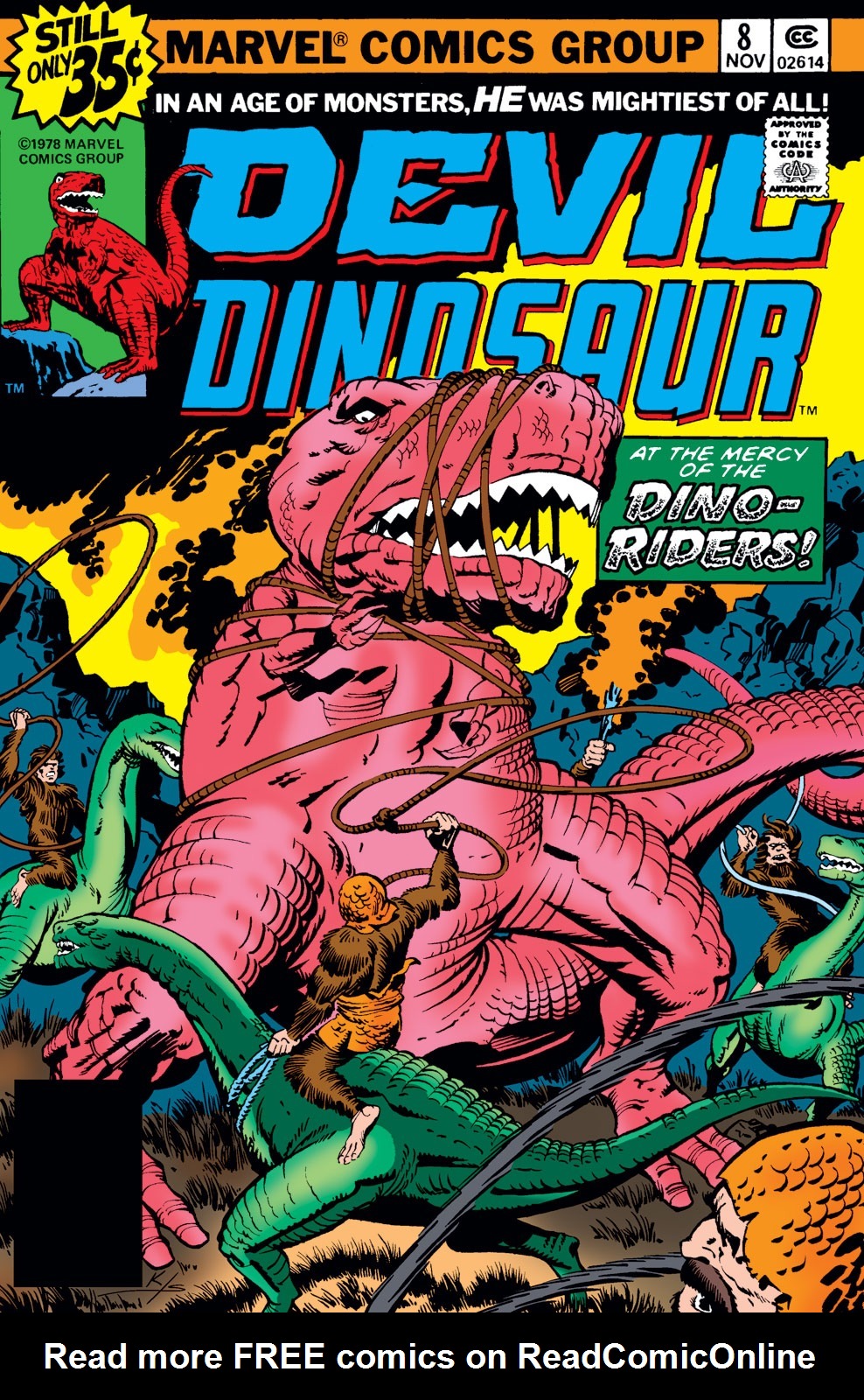 Read online Devil Dinosaur comic -  Issue #8 - 1