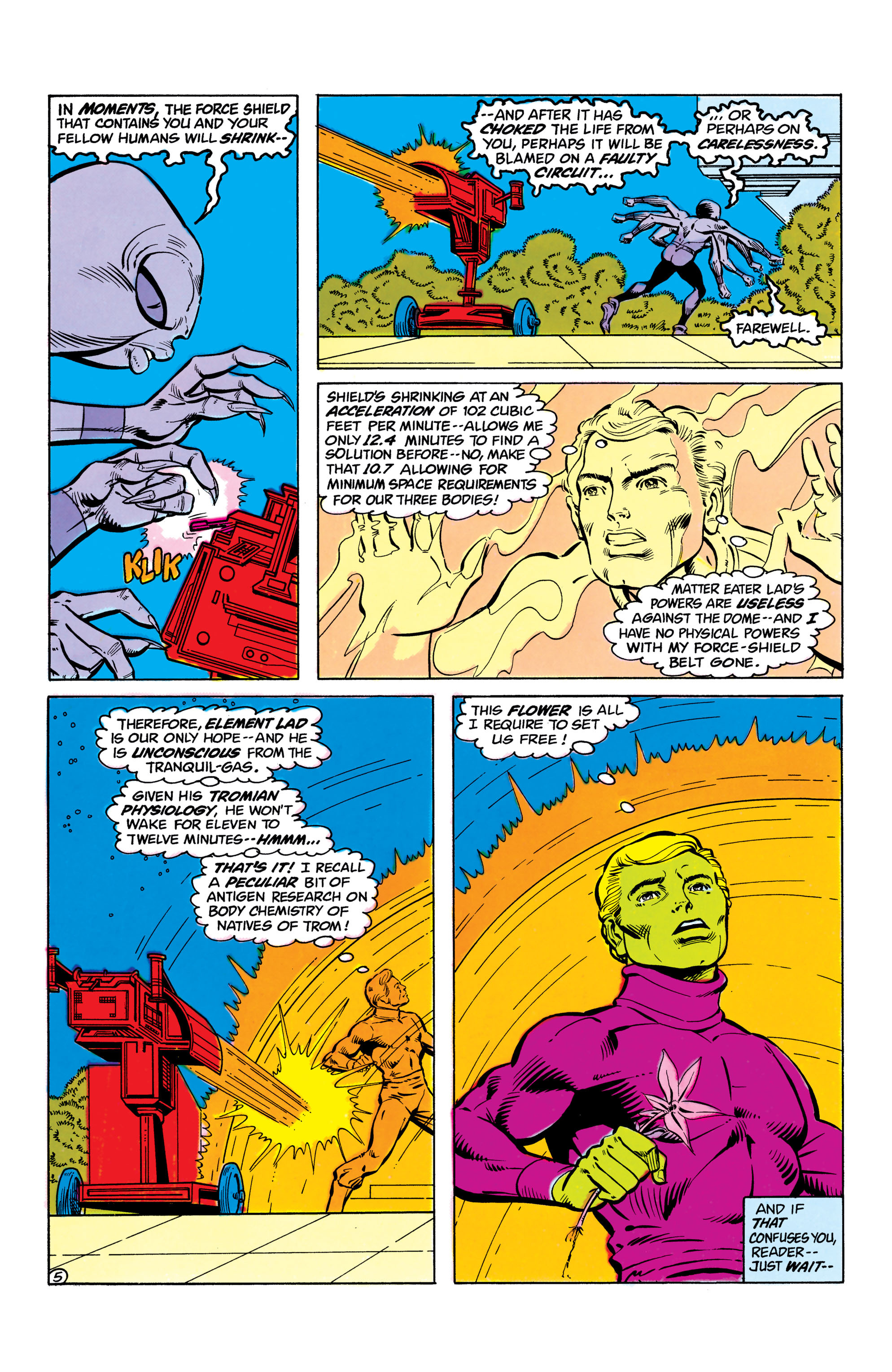 Read online Legion of Super-Heroes (1980) comic -  Issue #289 - 23