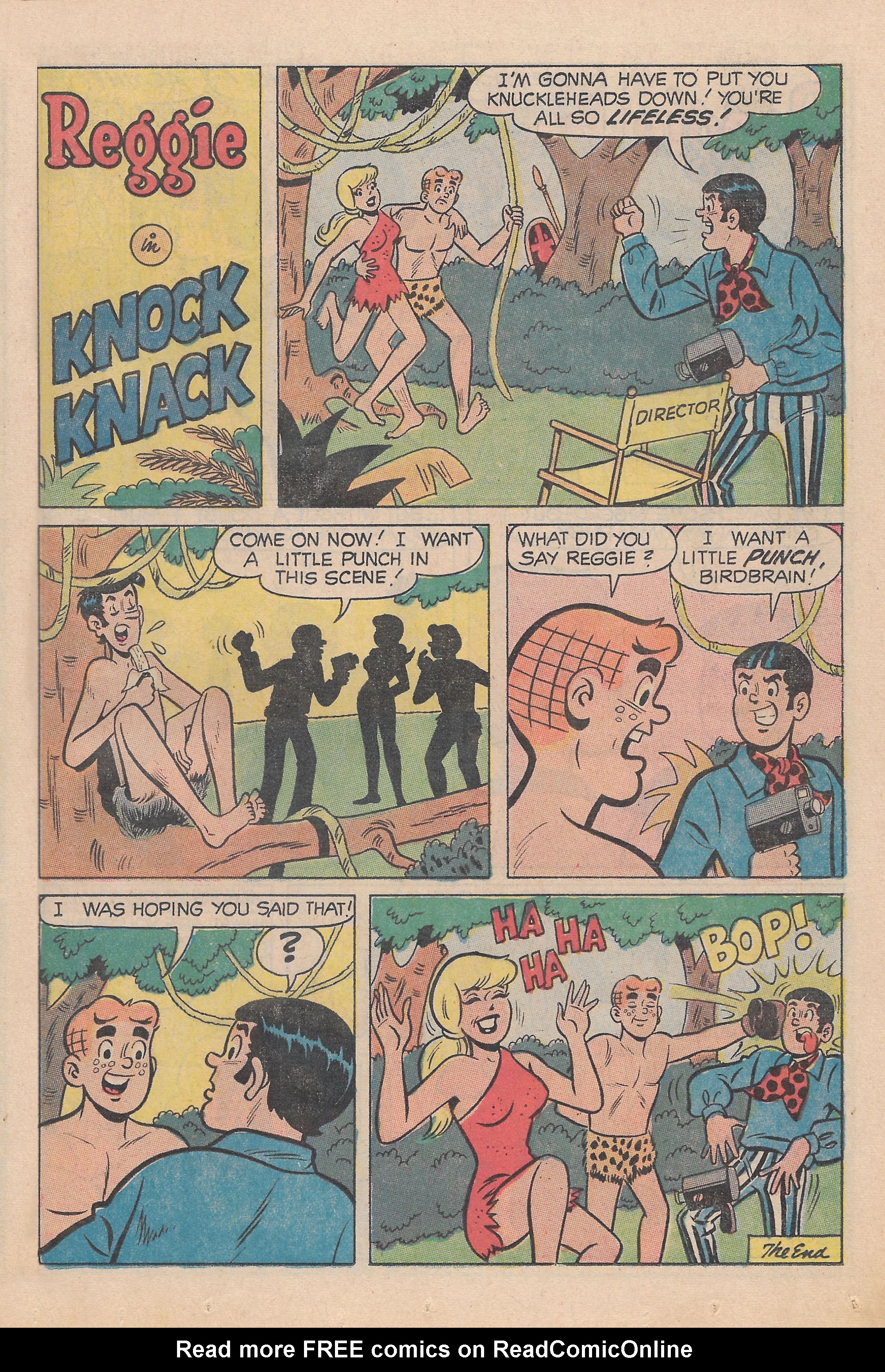 Read online Reggie's Wise Guy Jokes comic -  Issue #13 - 43