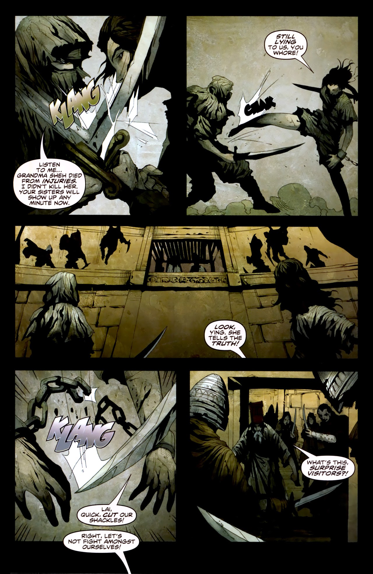 Read online Widow Warriors comic -  Issue #4 - 27