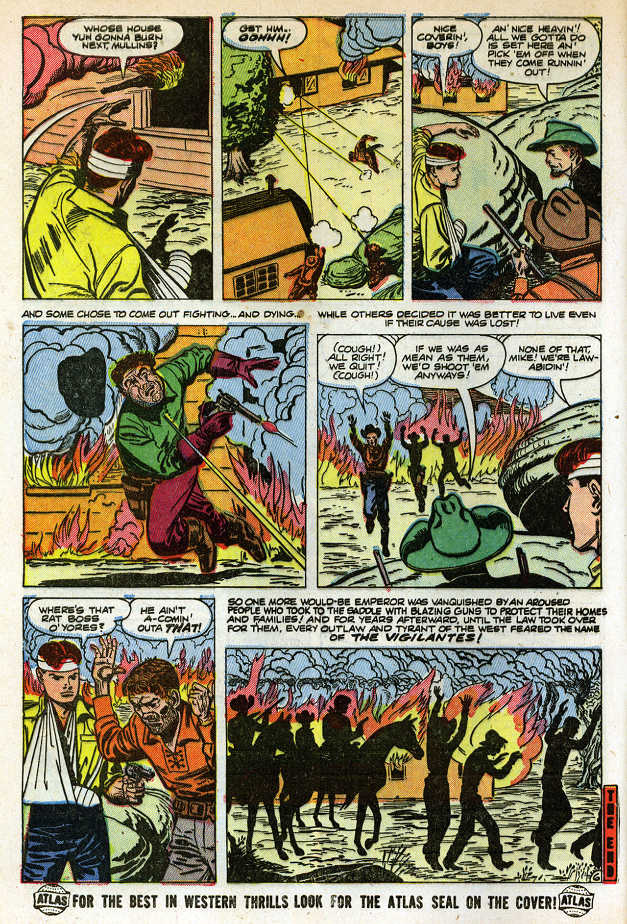 Read online Western Outlaws (1954) comic -  Issue #4 - 8