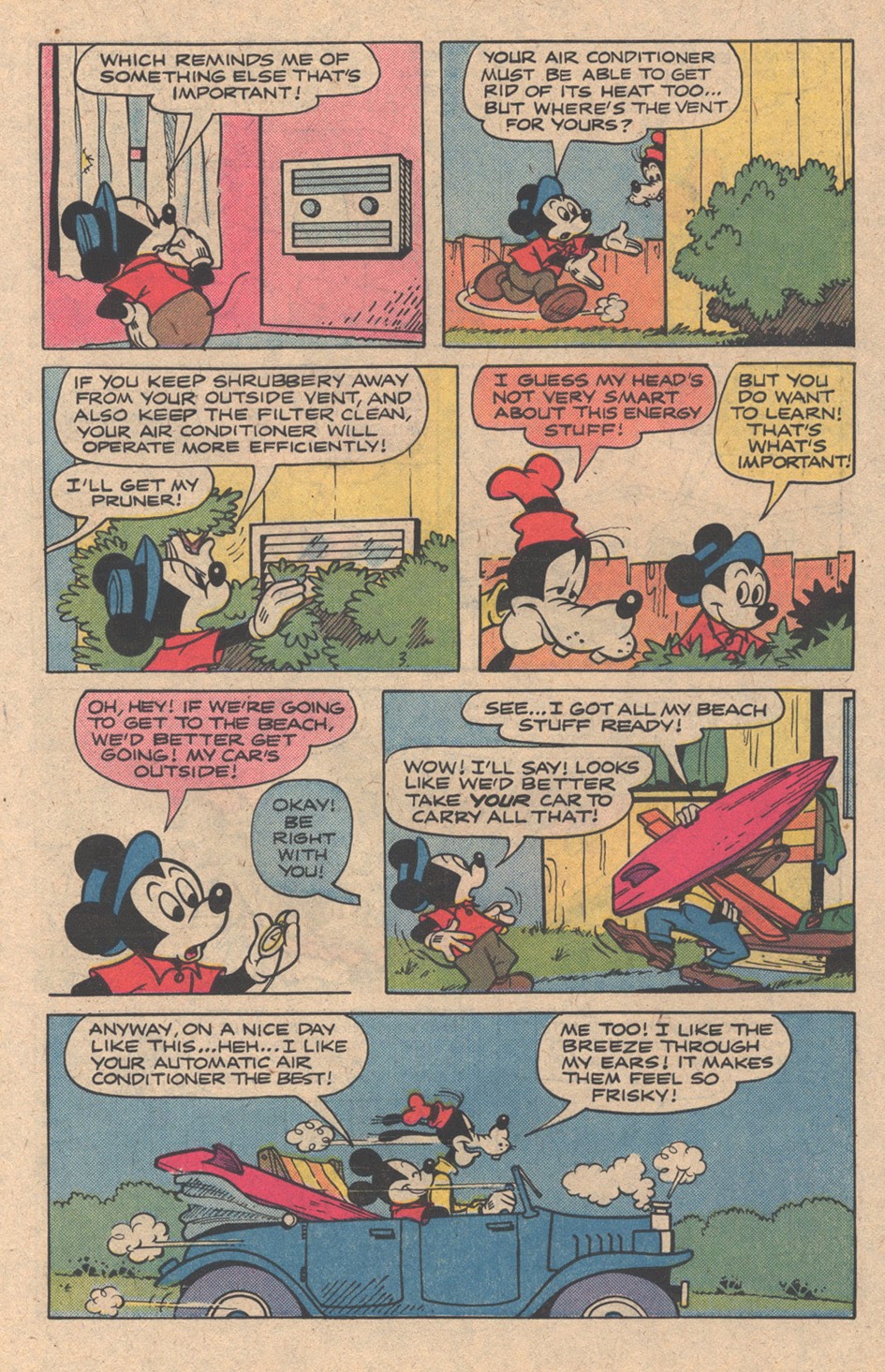 Read online Mickey Mouse and Goofy Explore Energy Conservation comic -  Issue # Full - 9