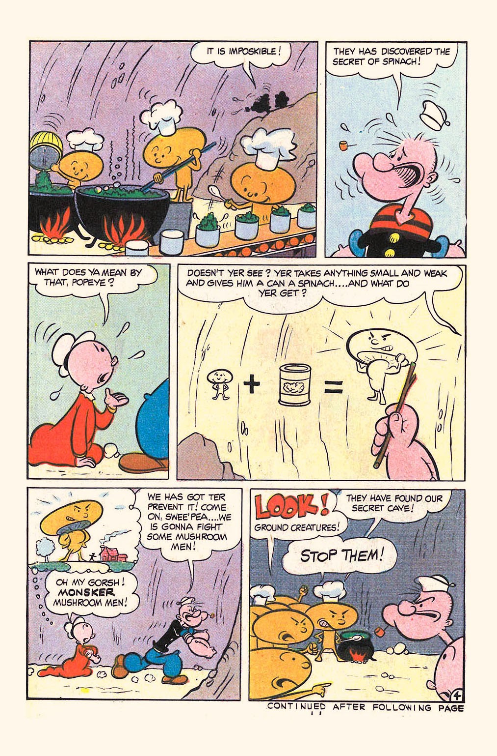 Read online Popeye (1948) comic -  Issue #104 - 6