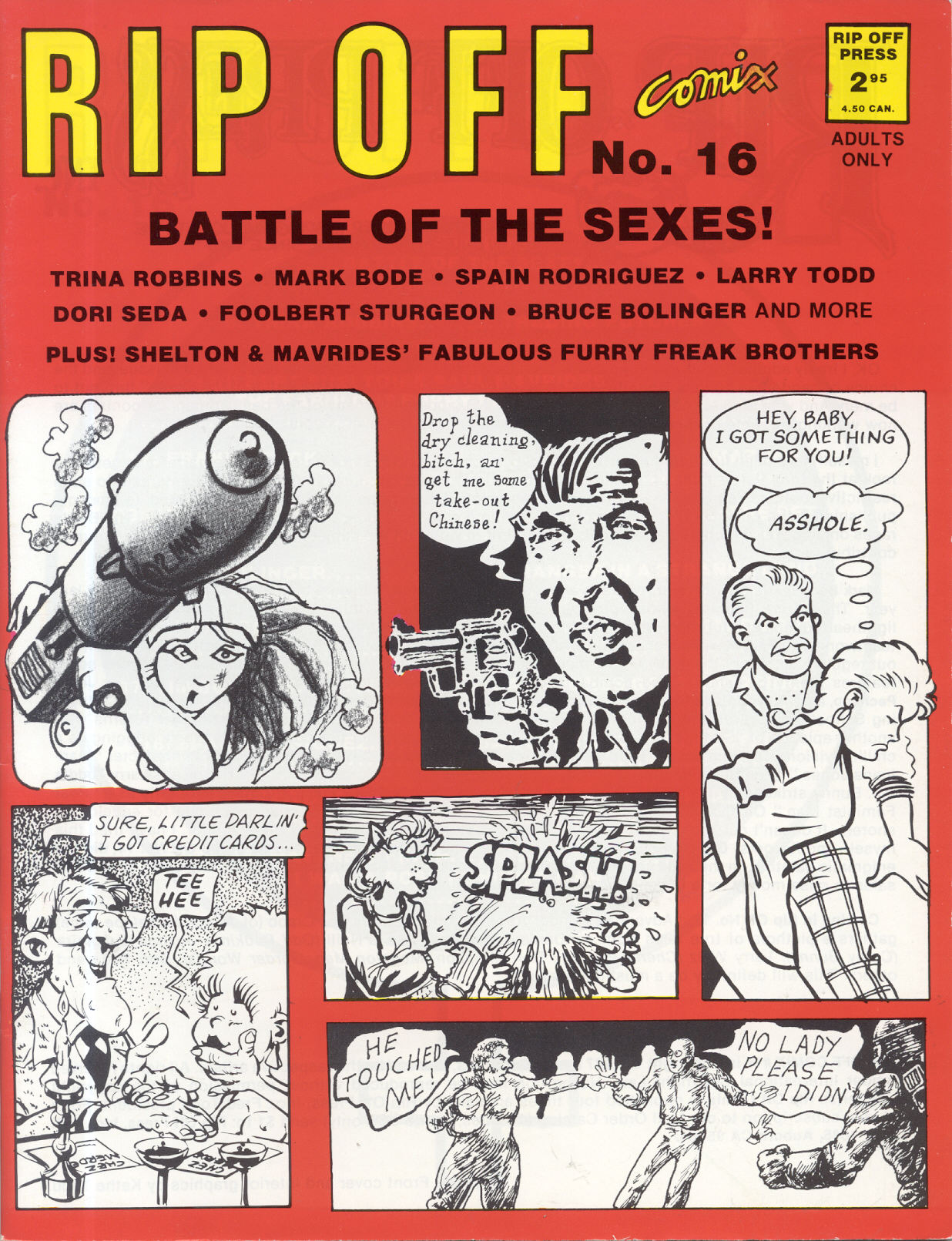 Read online Rip Off Comix comic -  Issue #16 - 1