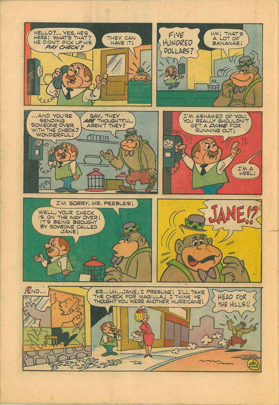 Read online Magilla Gorilla (1964) comic -  Issue #9 - 33