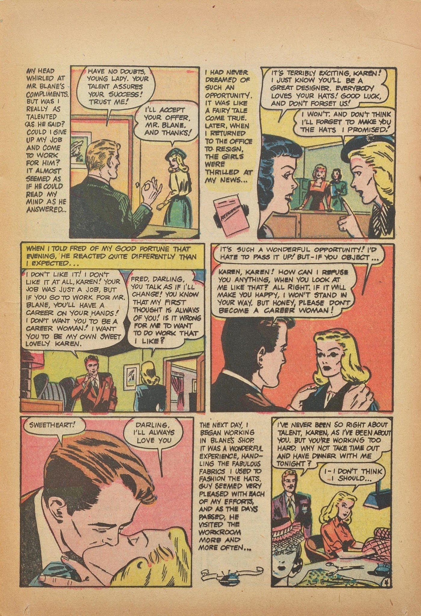 Read online Secret Hearts comic -  Issue #3 - 17