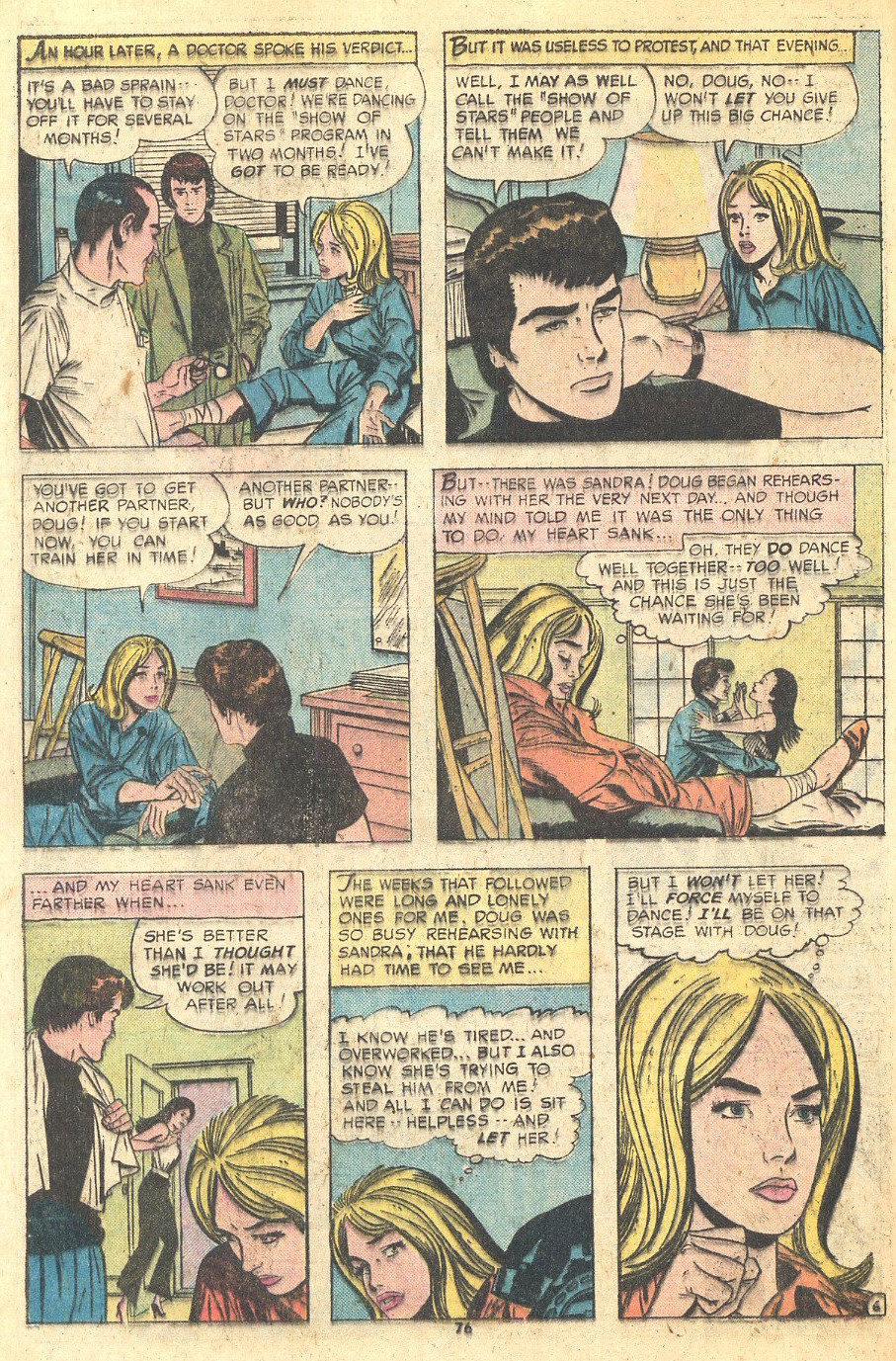 Read online Young Love (1963) comic -  Issue #114 - 76