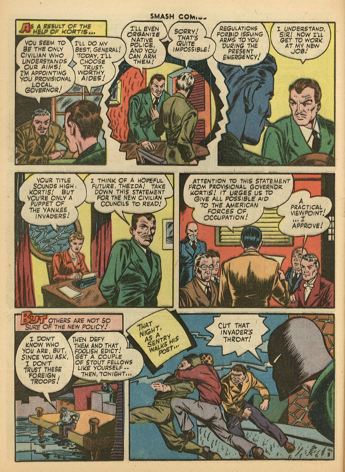 Read online Smash Comics comic -  Issue #53 - 40