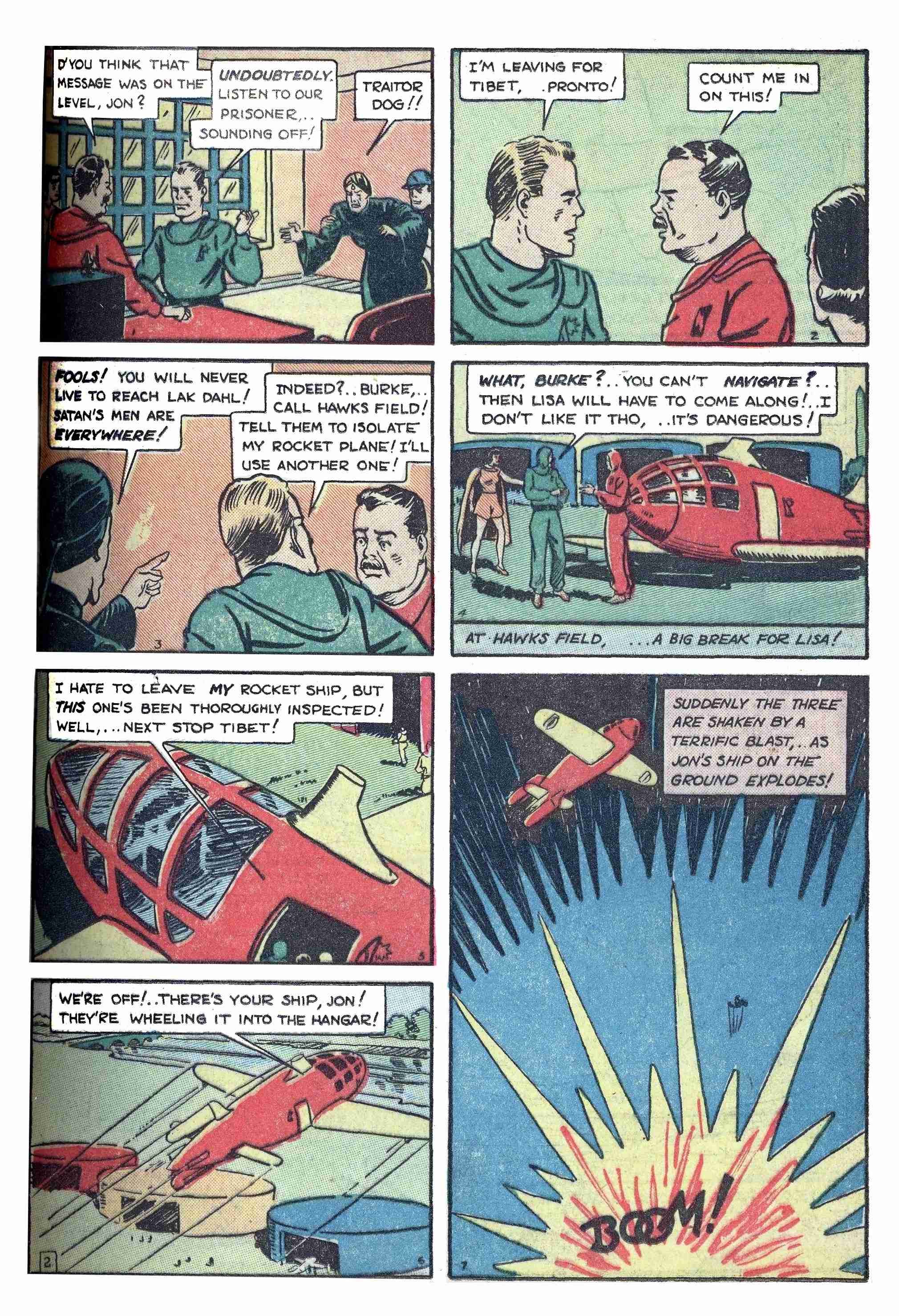 Read online Amazing Mystery Funnies comic -  Issue #16 - 33