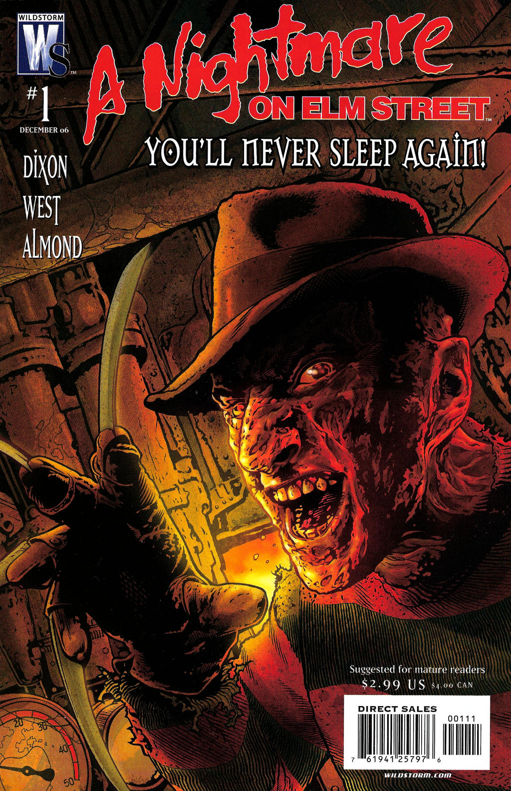 Read online A Nightmare On Elm Street comic -  Issue #1 - 1