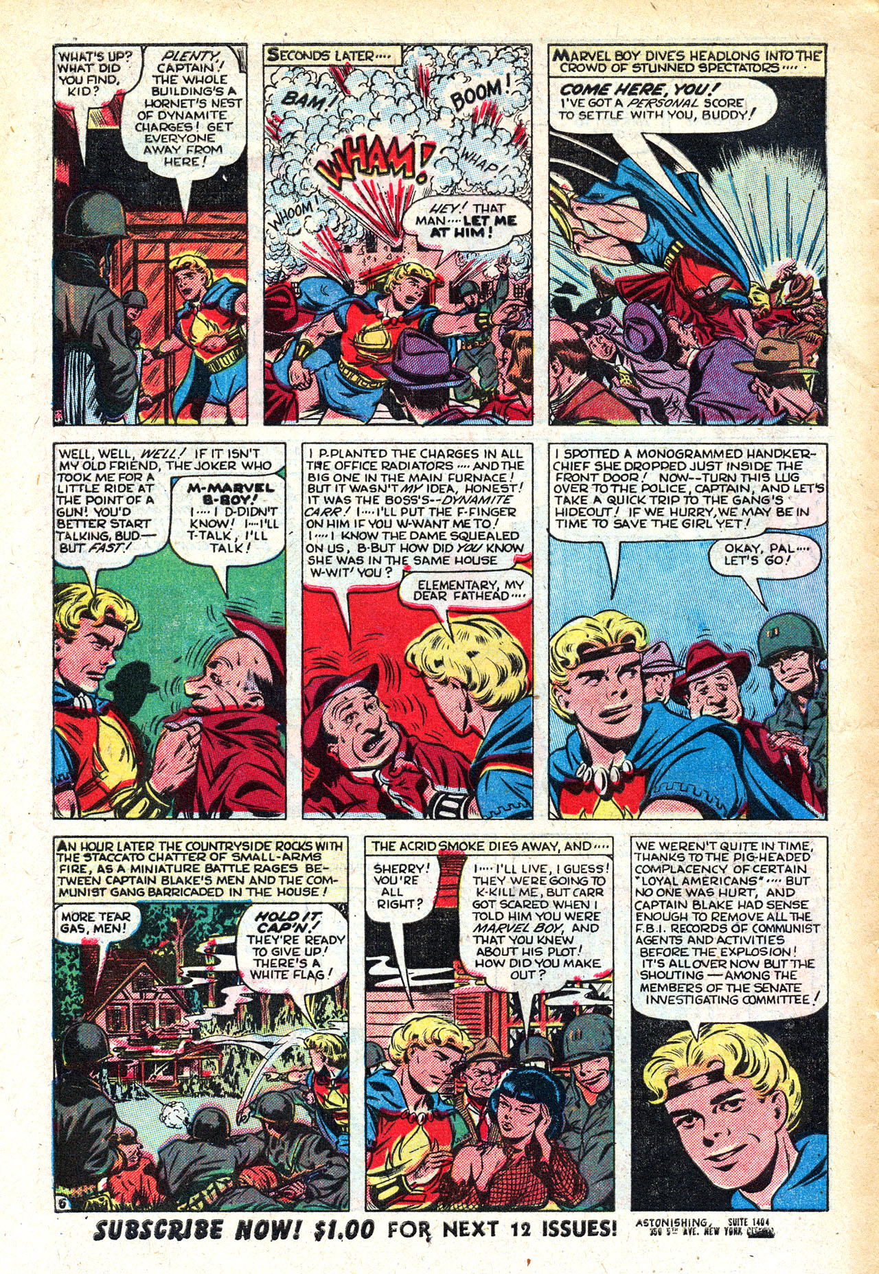 Read online Astonishing comic -  Issue #3 - 32