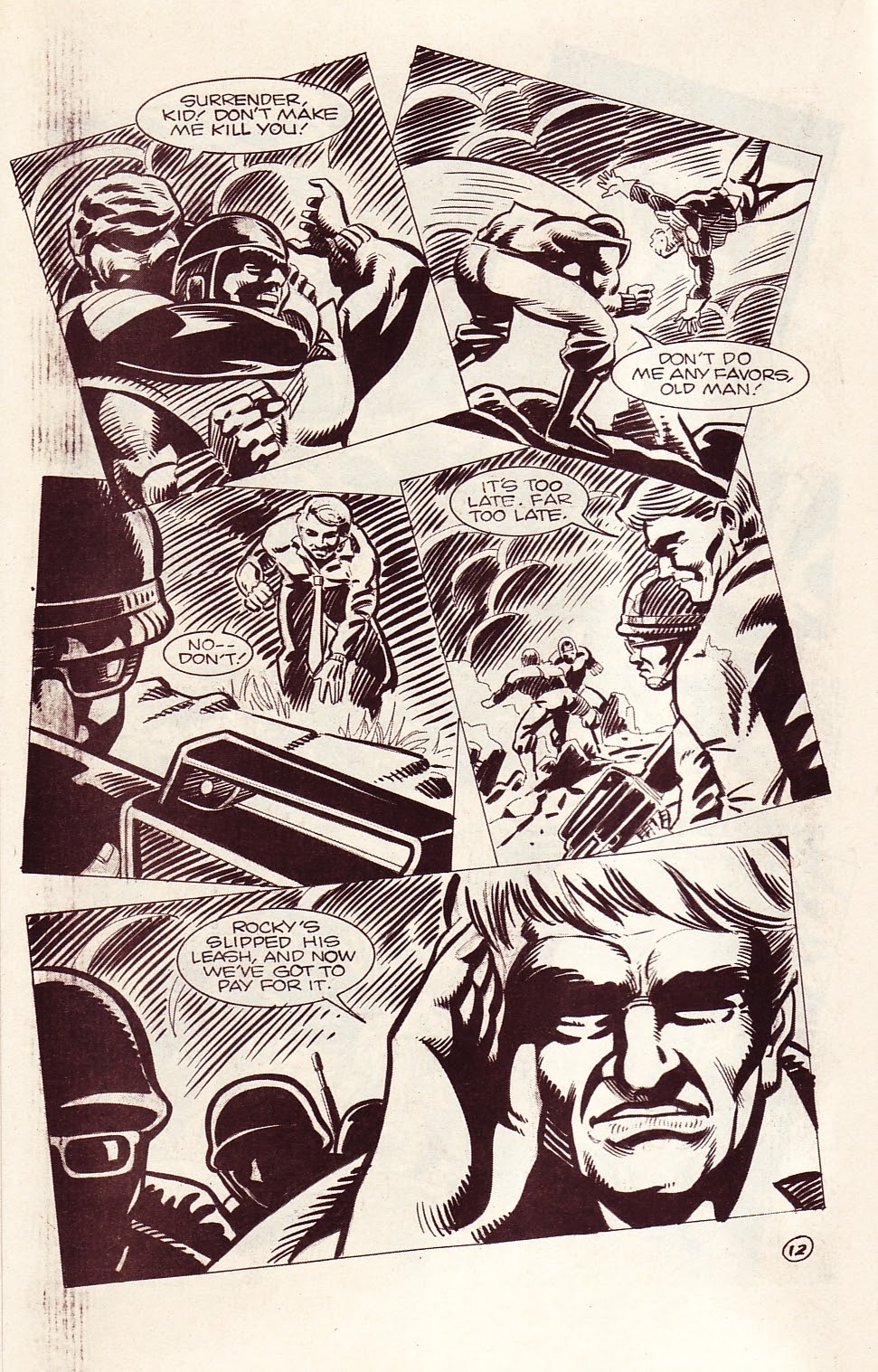Read online Liberator (1987) comic -  Issue #6 - 14
