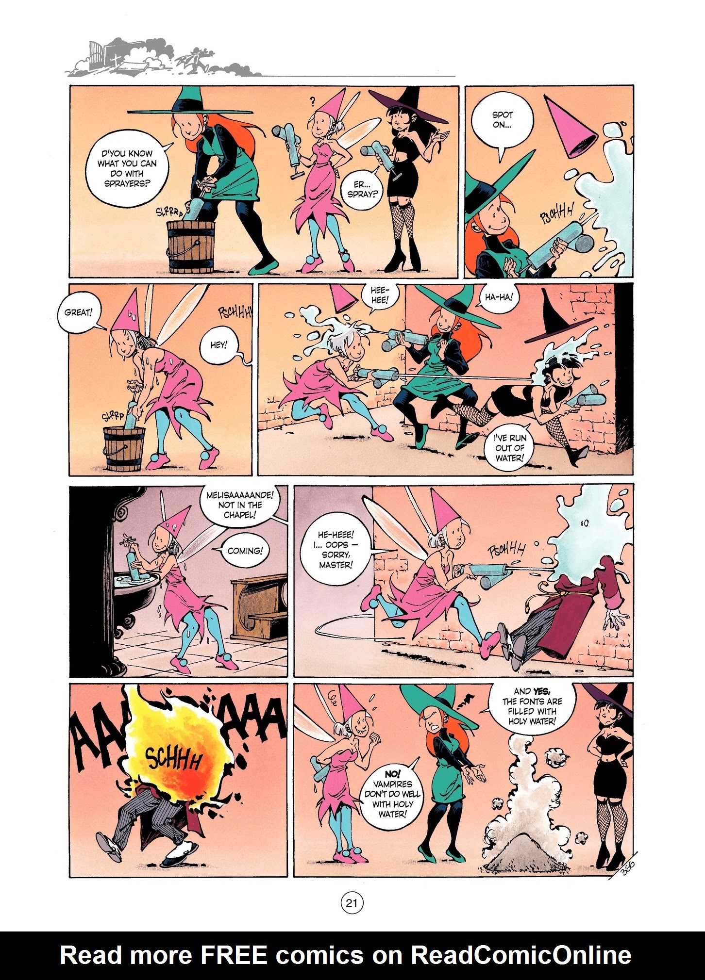 Read online Mélusine (1995) comic -  Issue #10 - 21