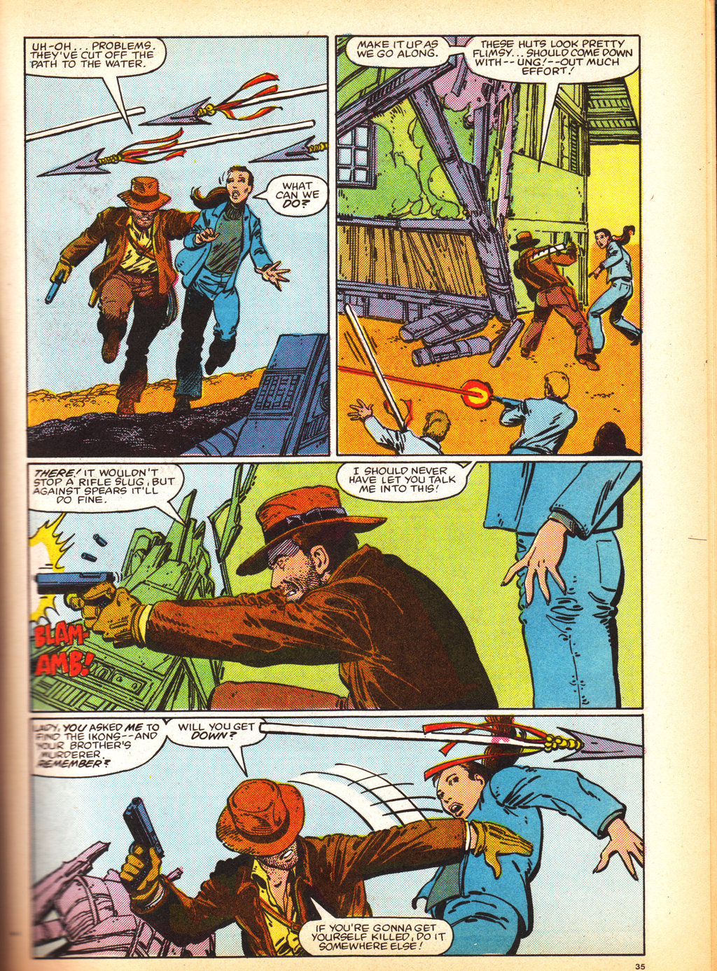 Read online Indiana Jones comic -  Issue #2 - 33