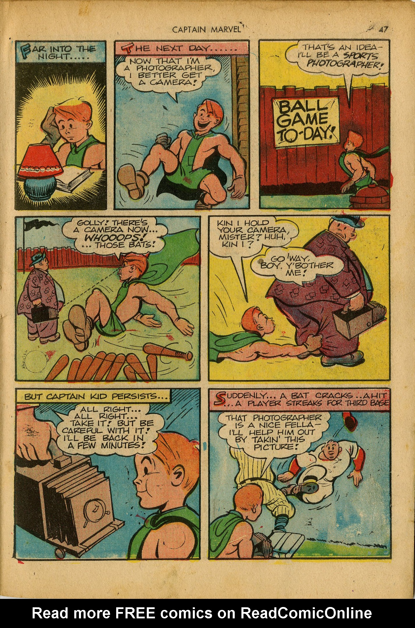 Read online Captain Marvel Adventures comic -  Issue #25 - 47