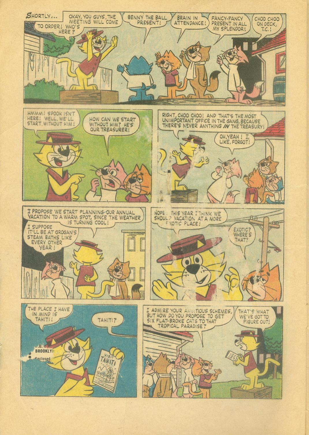 Read online Top Cat (1962) comic -  Issue #1 - 4