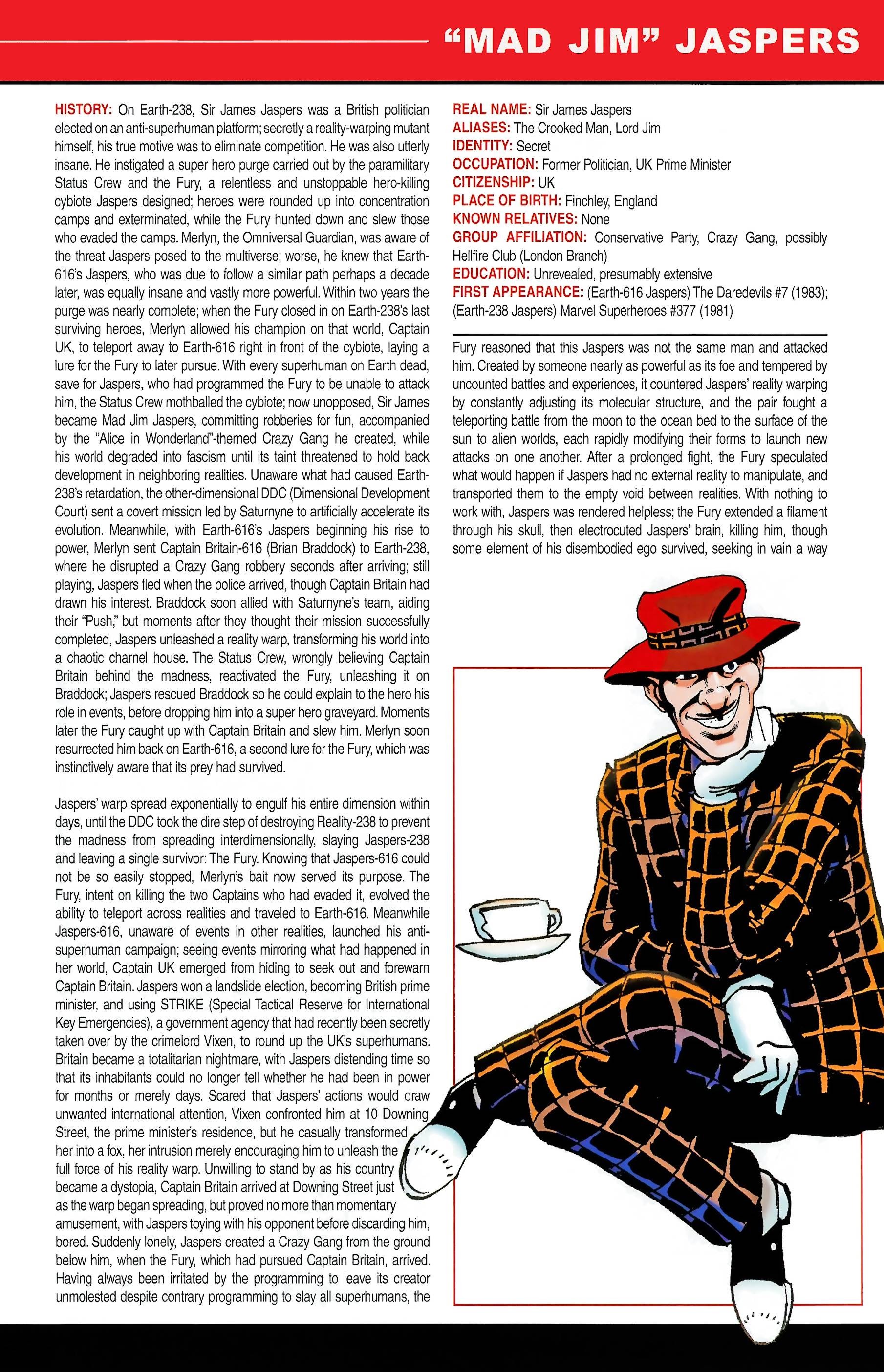 Read online Official Handbook of the Marvel Universe A to Z comic -  Issue # TPB 6 (Part 1) - 13
