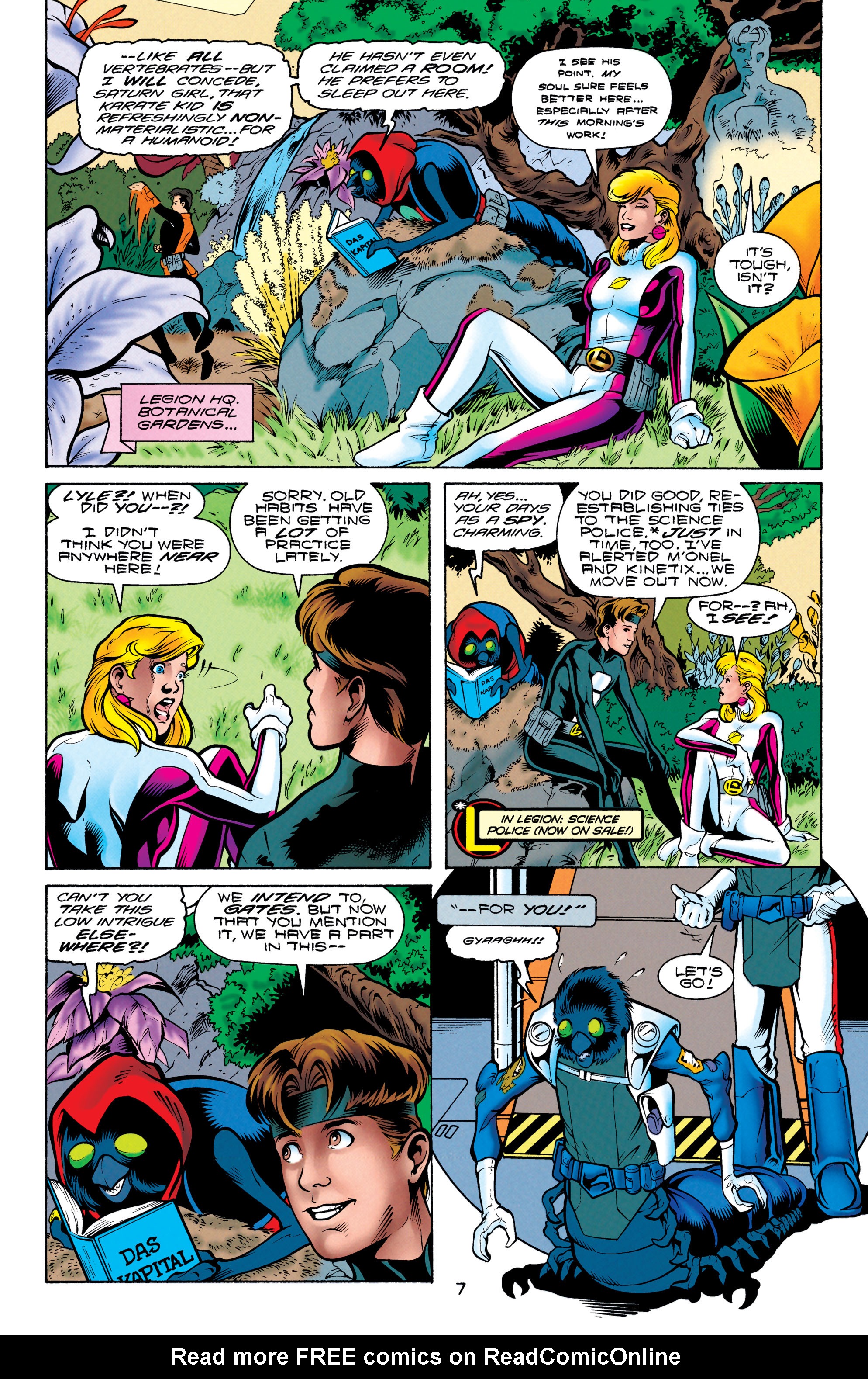 Read online Legionnaires comic -  Issue #63 - 8